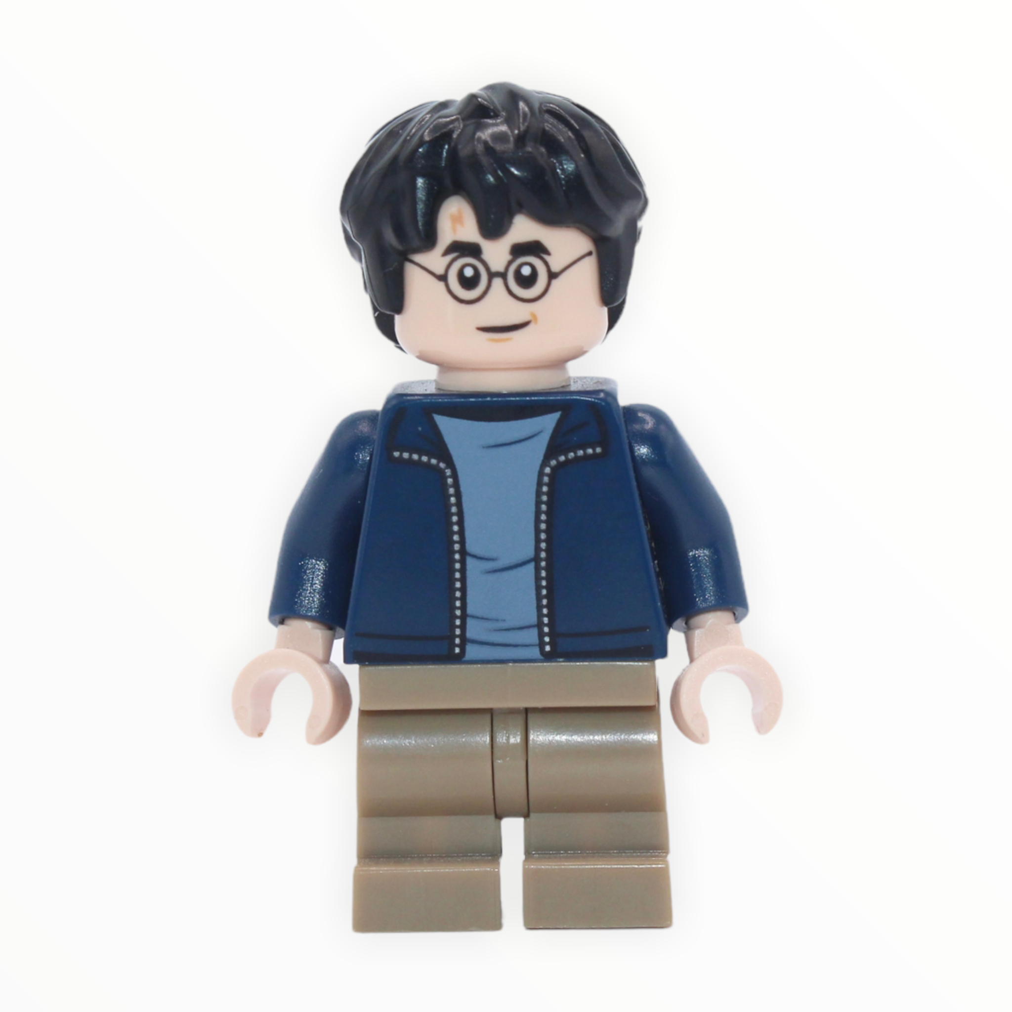 Harry Potter (blue open jacket, dark tan medium legs, 2019)