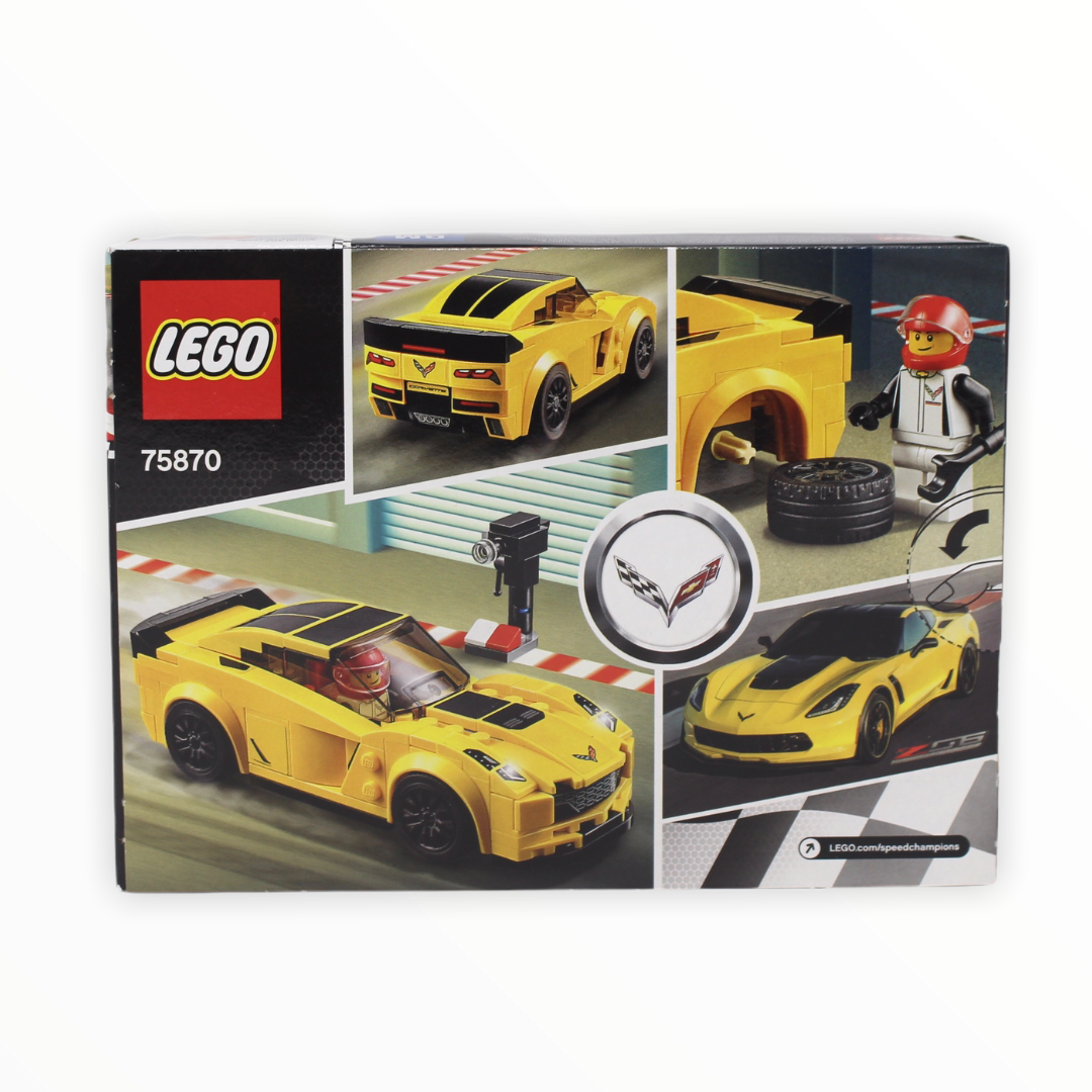 Retired Set 75870 Speed Champions Chevrolet Corvette Z06