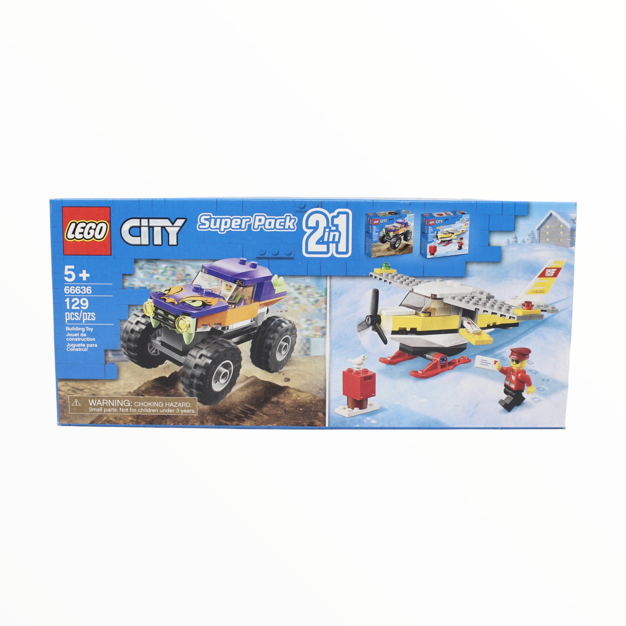 Retired Set 66636 City Bundle Super Pack 2 in 1 (Sets 60250 and 60251)