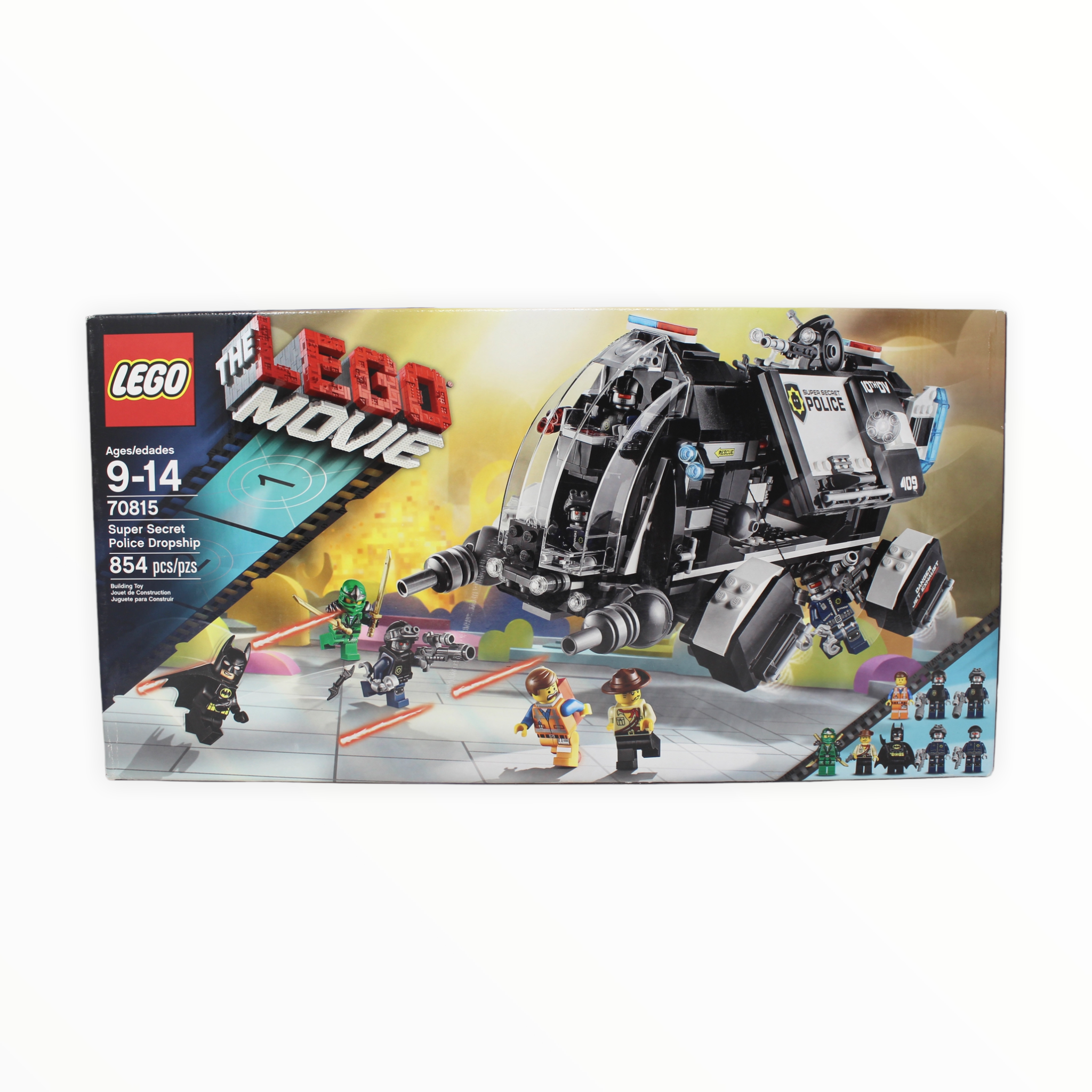 Retired Set 70815 The LEGO Movie Super Secret Police Dropship