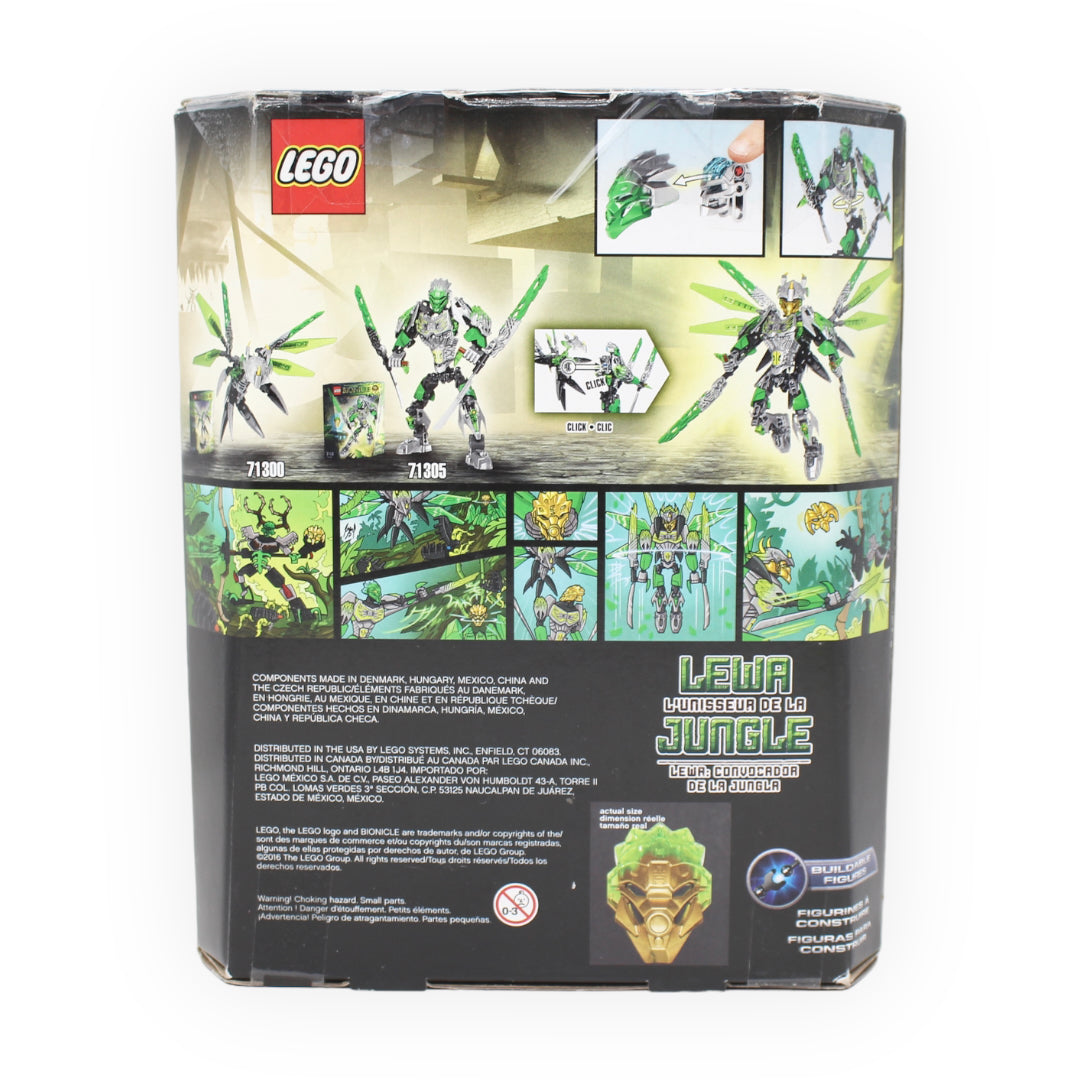 Certified Used Set 71305 Bionicle Lewa Uniter of Jungle