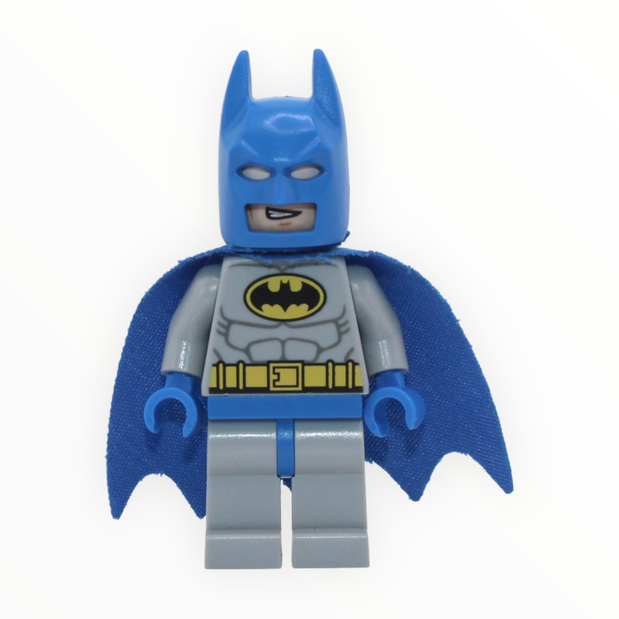 Batman (bright blue cape and cowl)