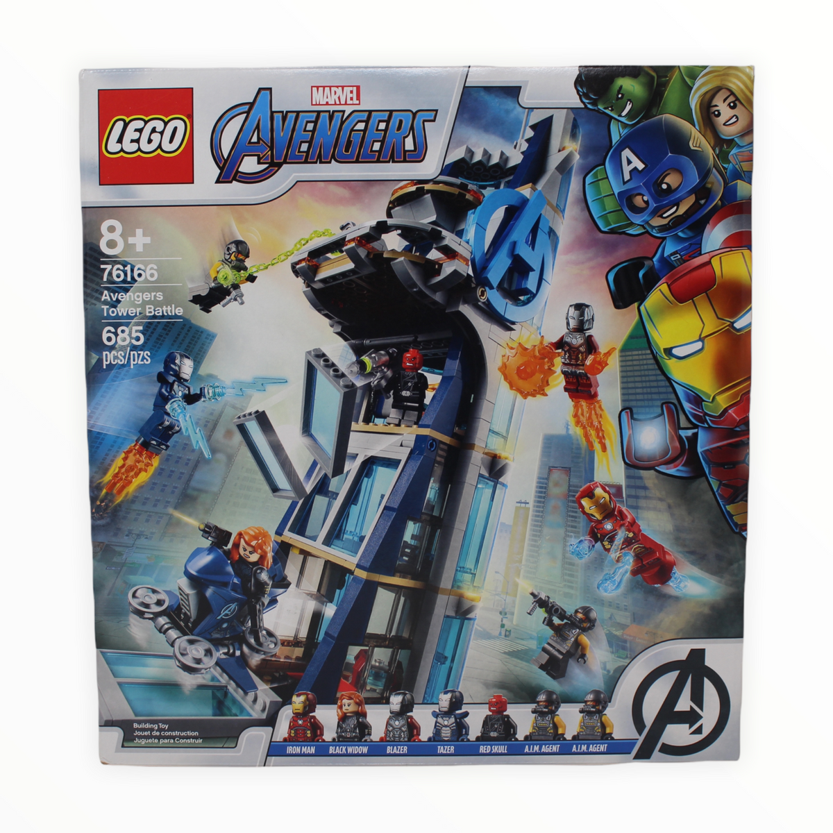 Lego marvel sales avengers tower battle