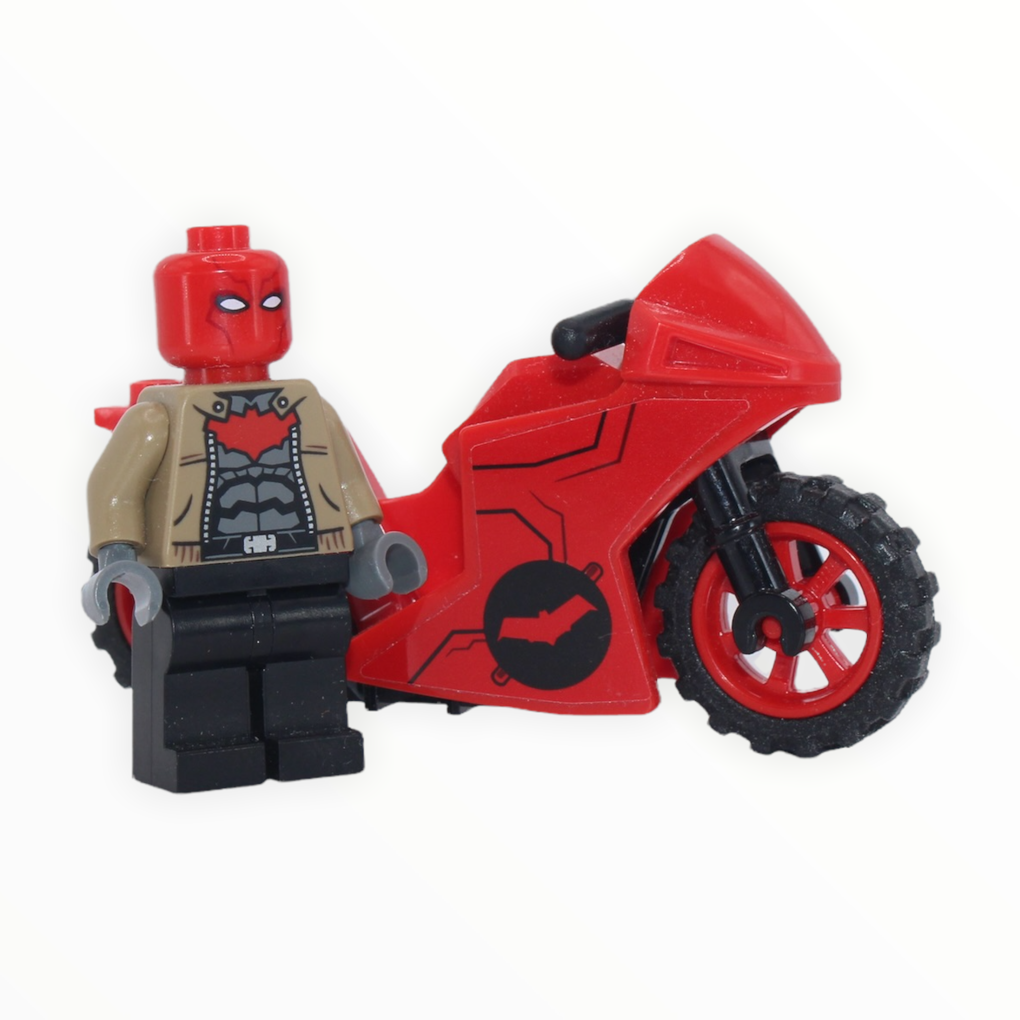 Red Hood with motorcycle Jason Todd