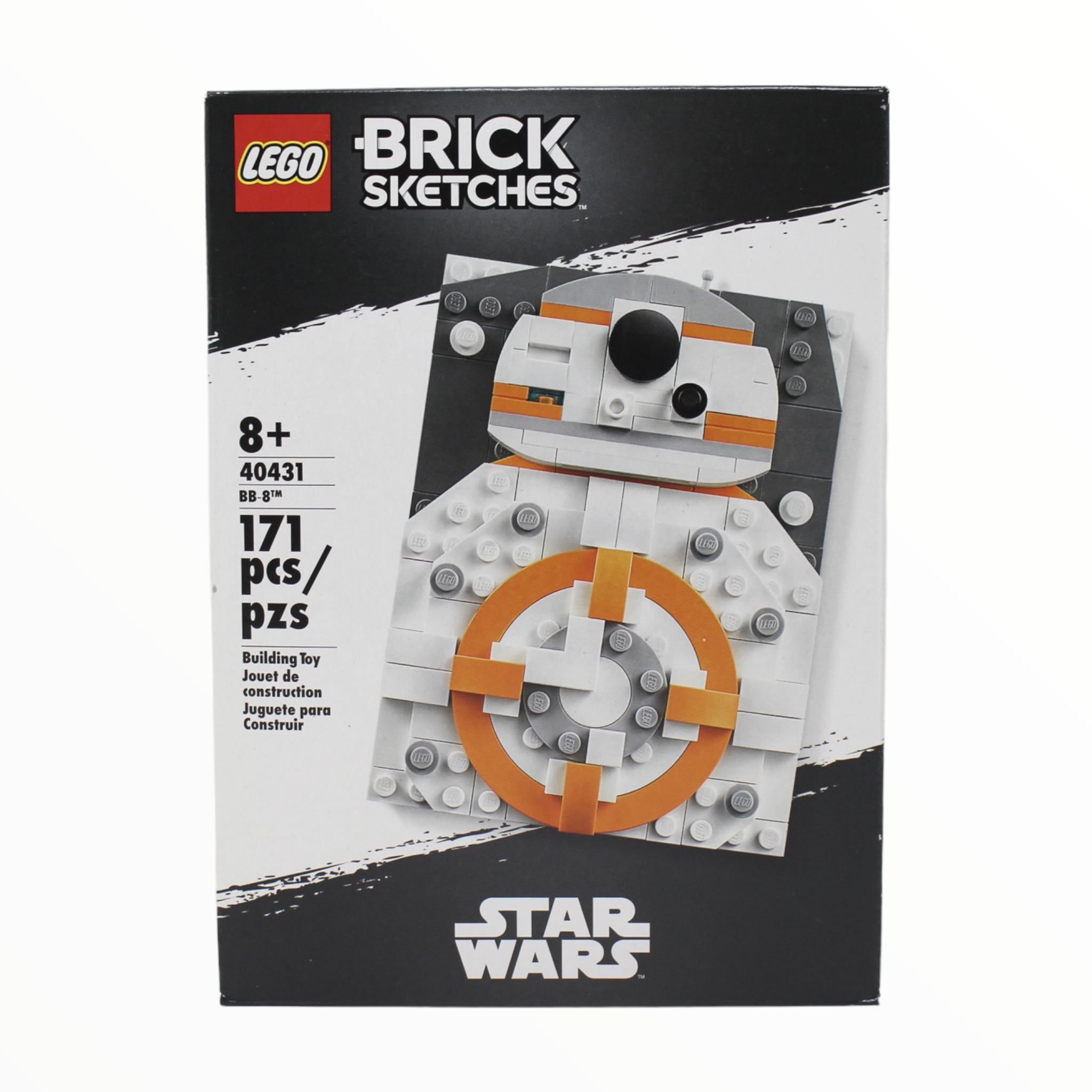 Retired Set 40431 Star Wars Brick Sketches BB-8