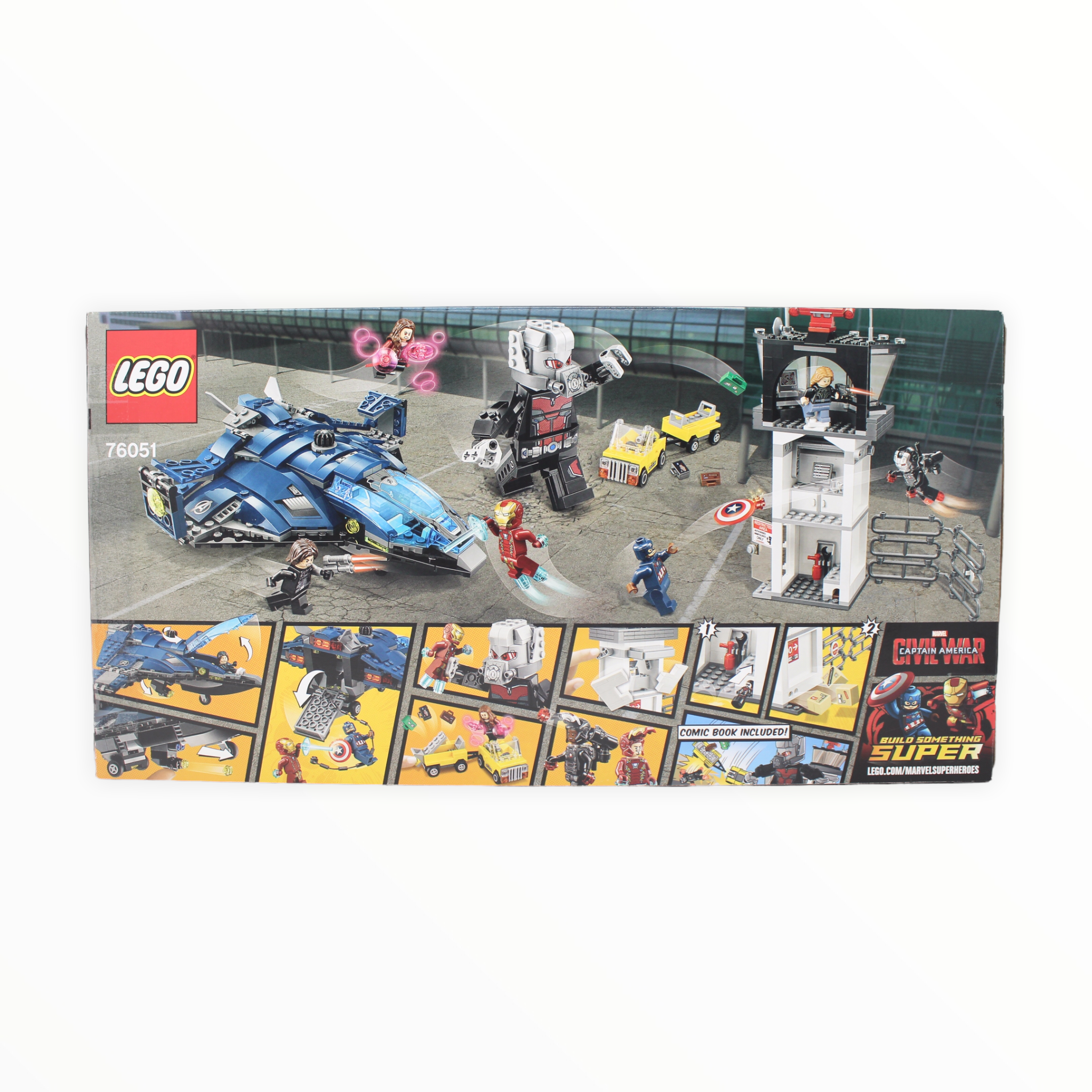 Certified Used 76051 Marvel Super Heroes Super Hero Airport Battle