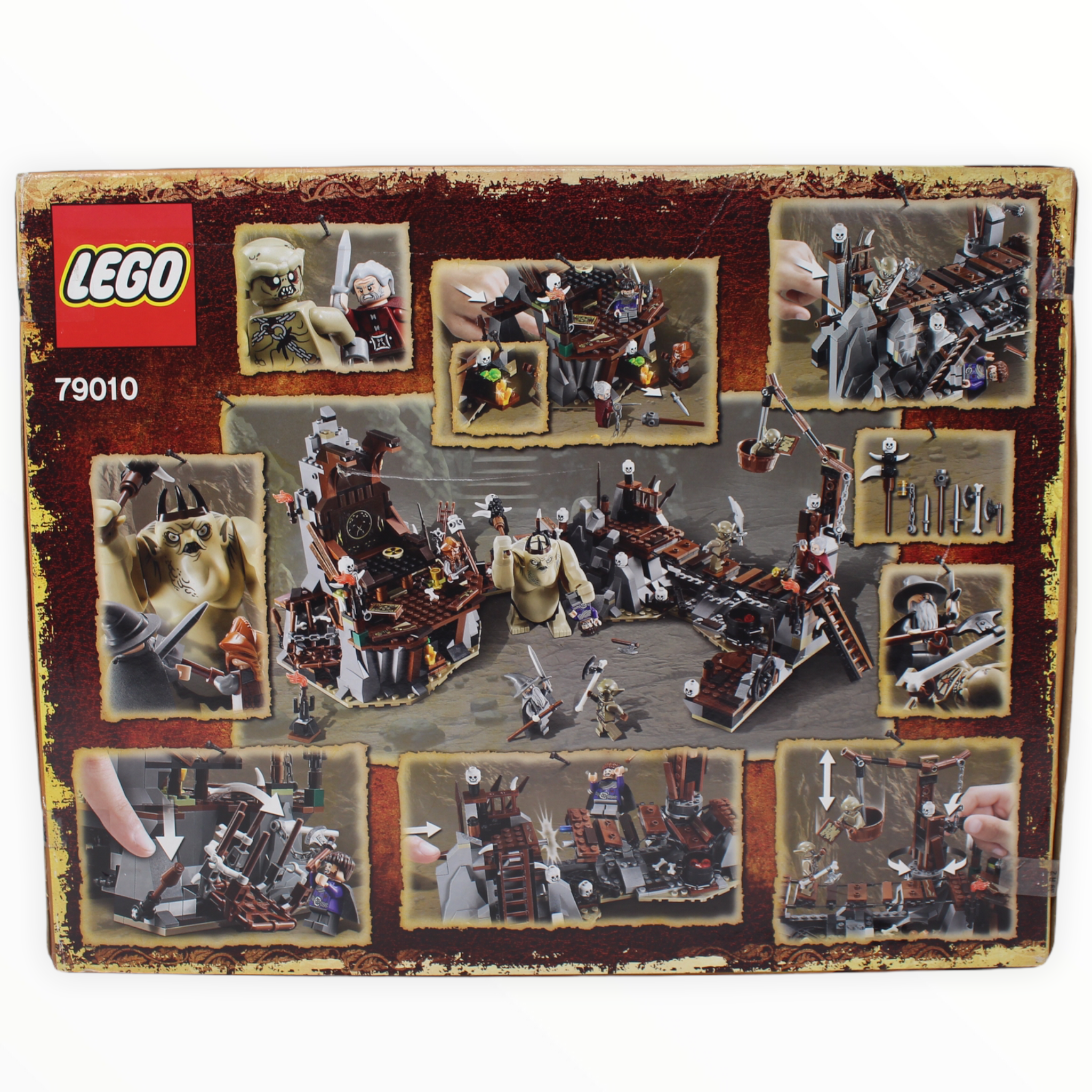 Retired Set 79010 The Hobbit The Goblin King Battle