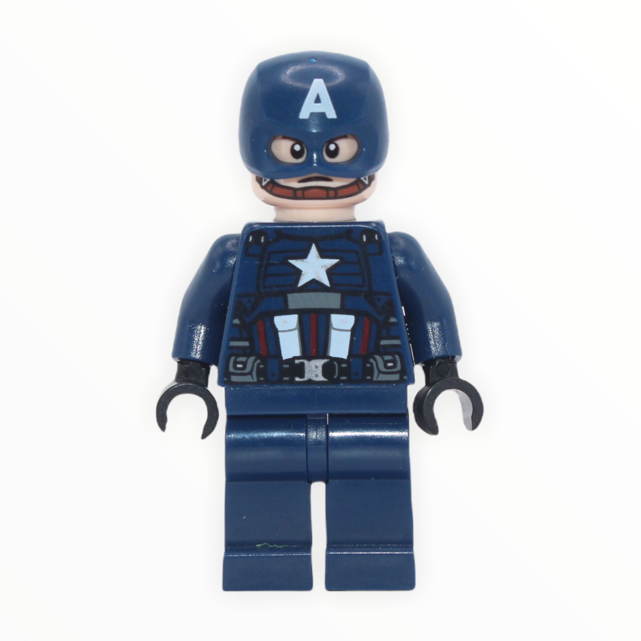 Captain America (dark blue suit, black hands, helmet, 2020)