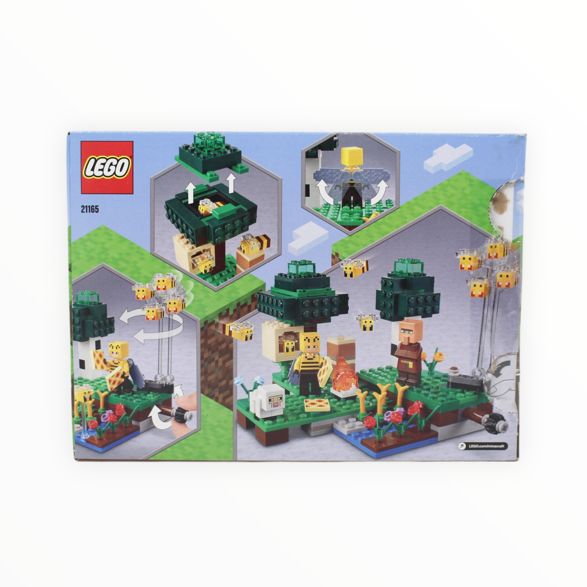Certified Used Set 21165 Minecraft The Bee Farm