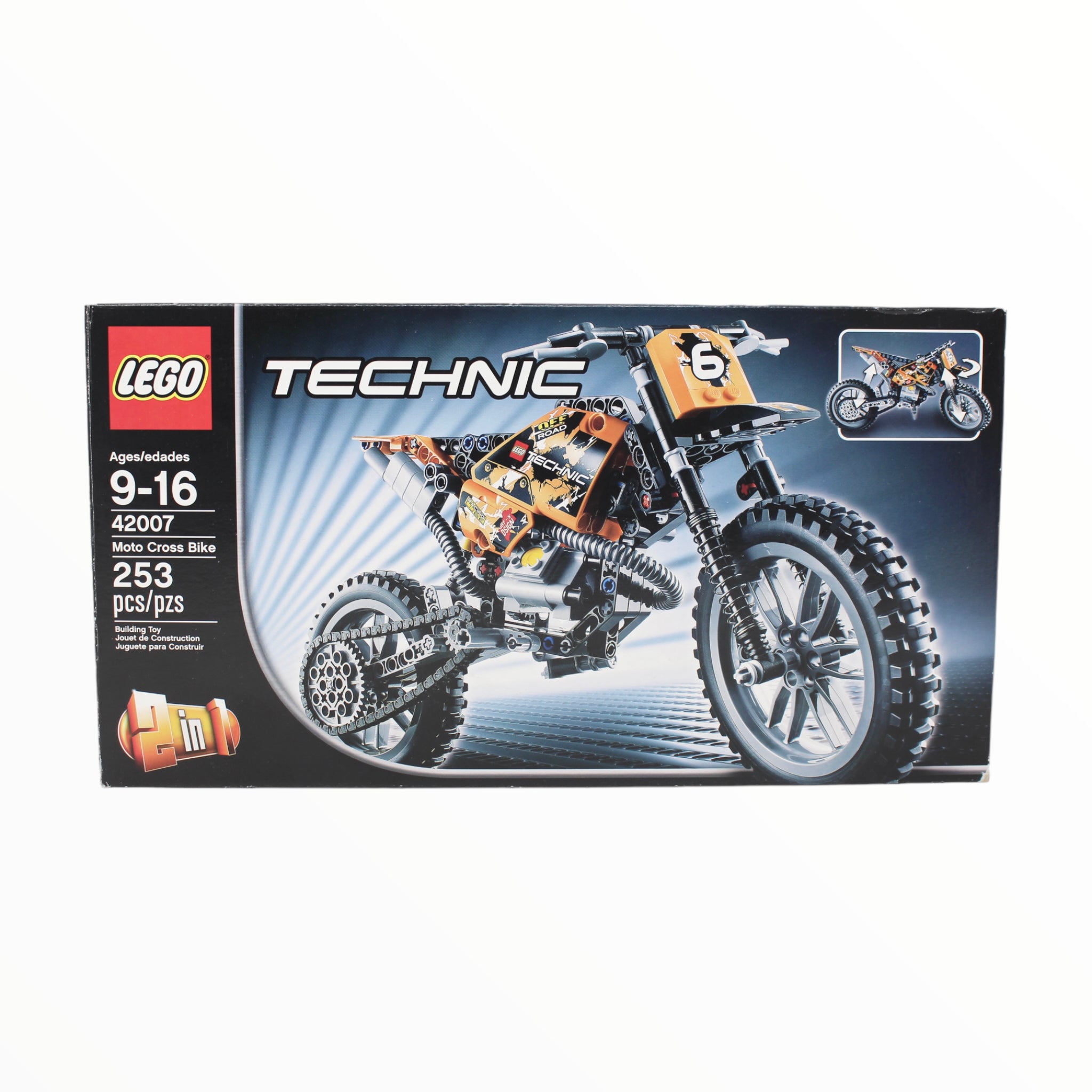 Certified Used Set 42007 Technic Moto Cross Bike