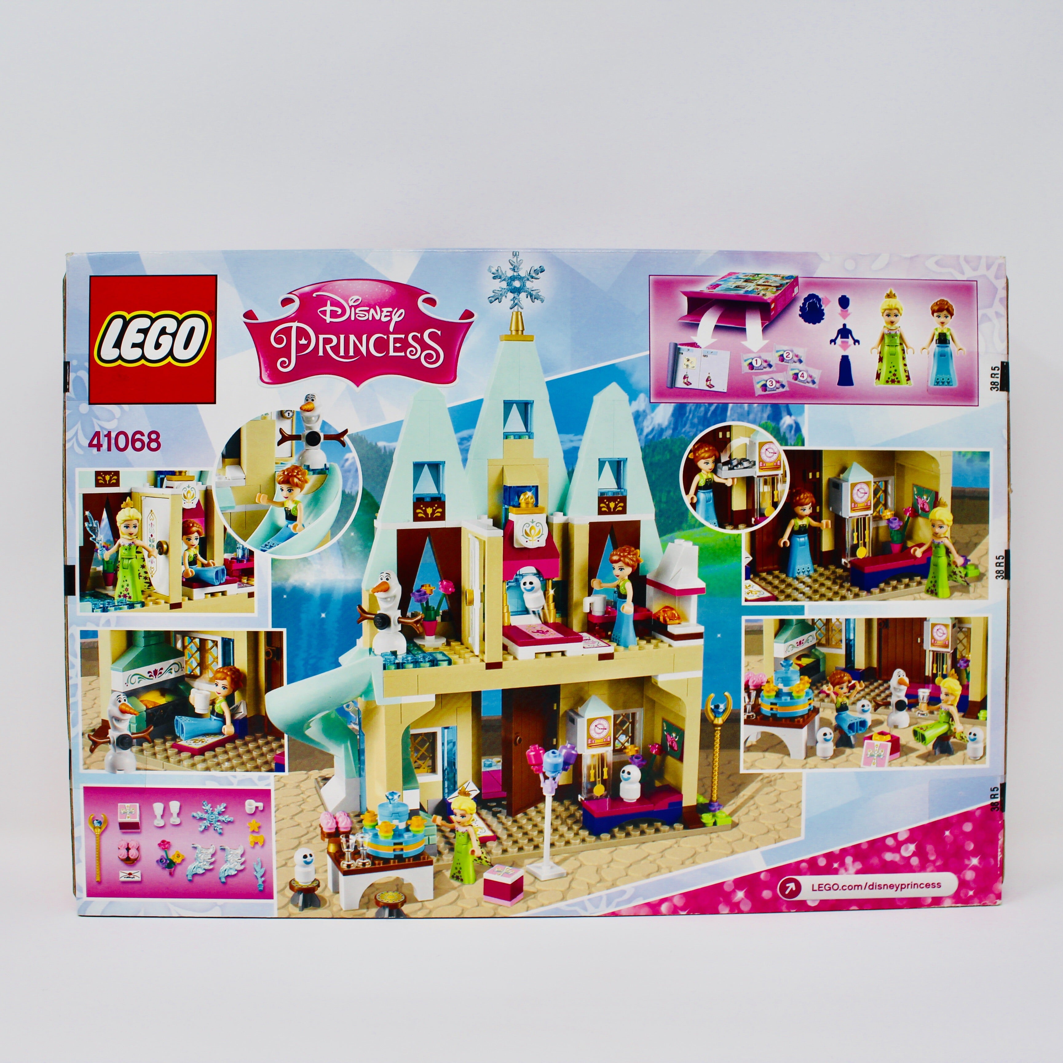 Retired Set 41068 Disney Princess Arendelle Castle Celebration