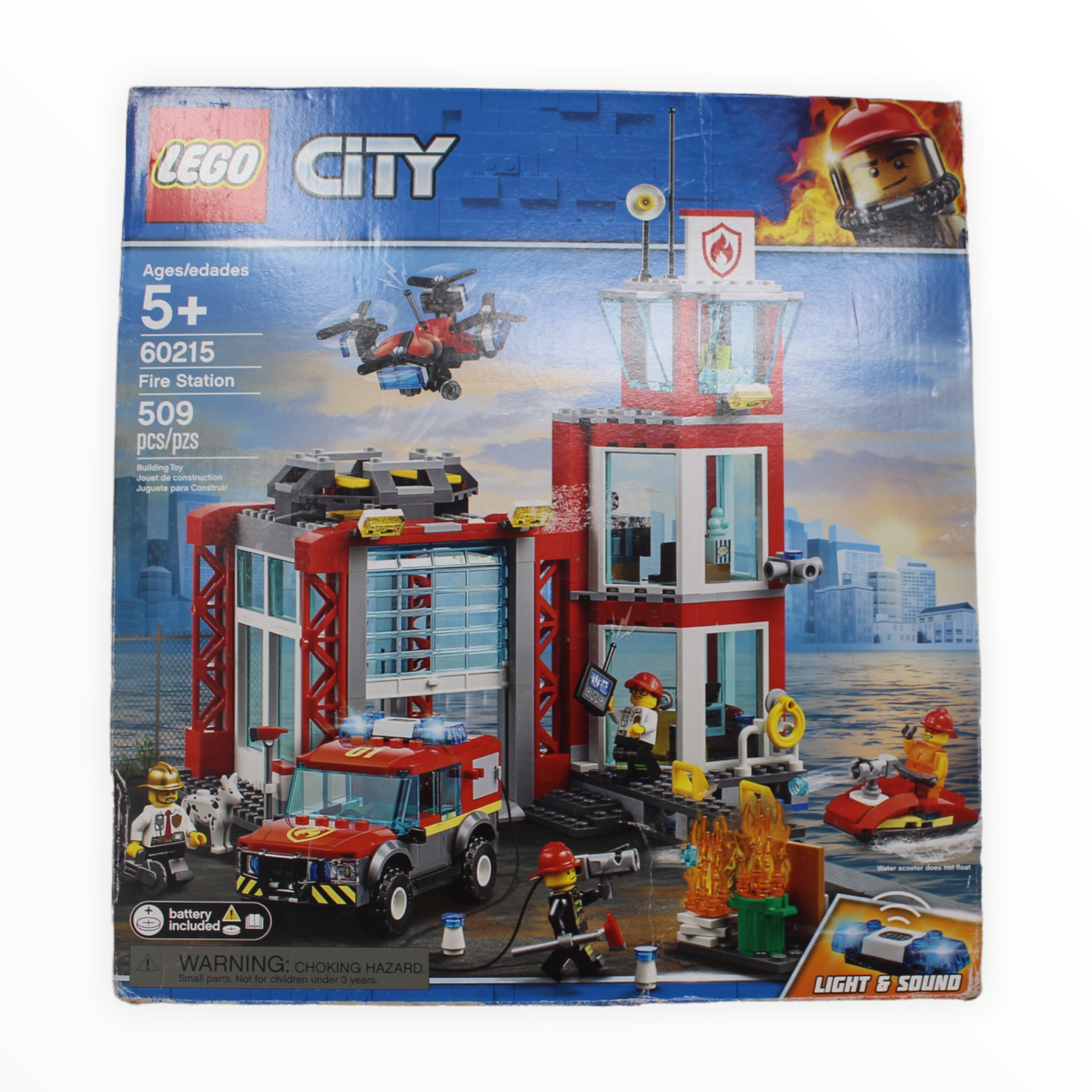Certified Used Set 60215 City Fire Station