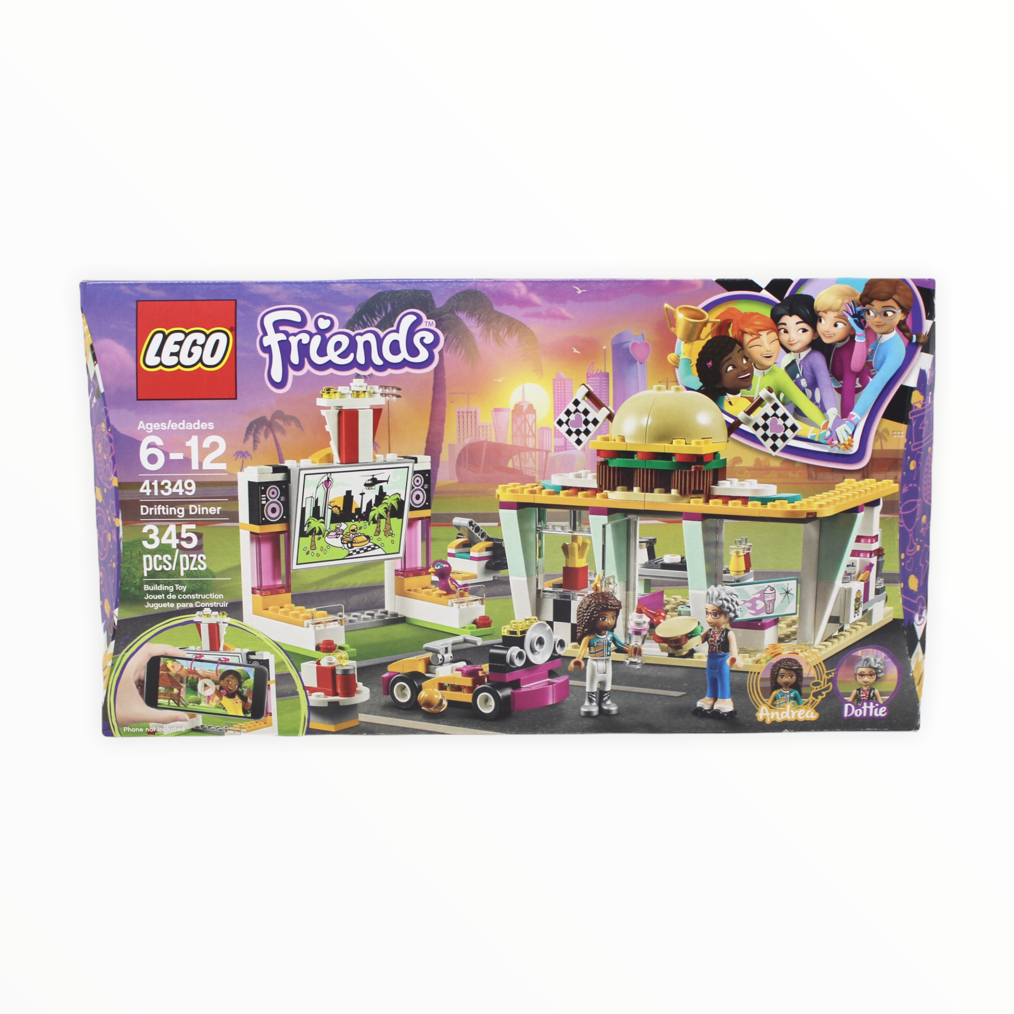 Certified Used Set 41349 Friends Drifting Diner