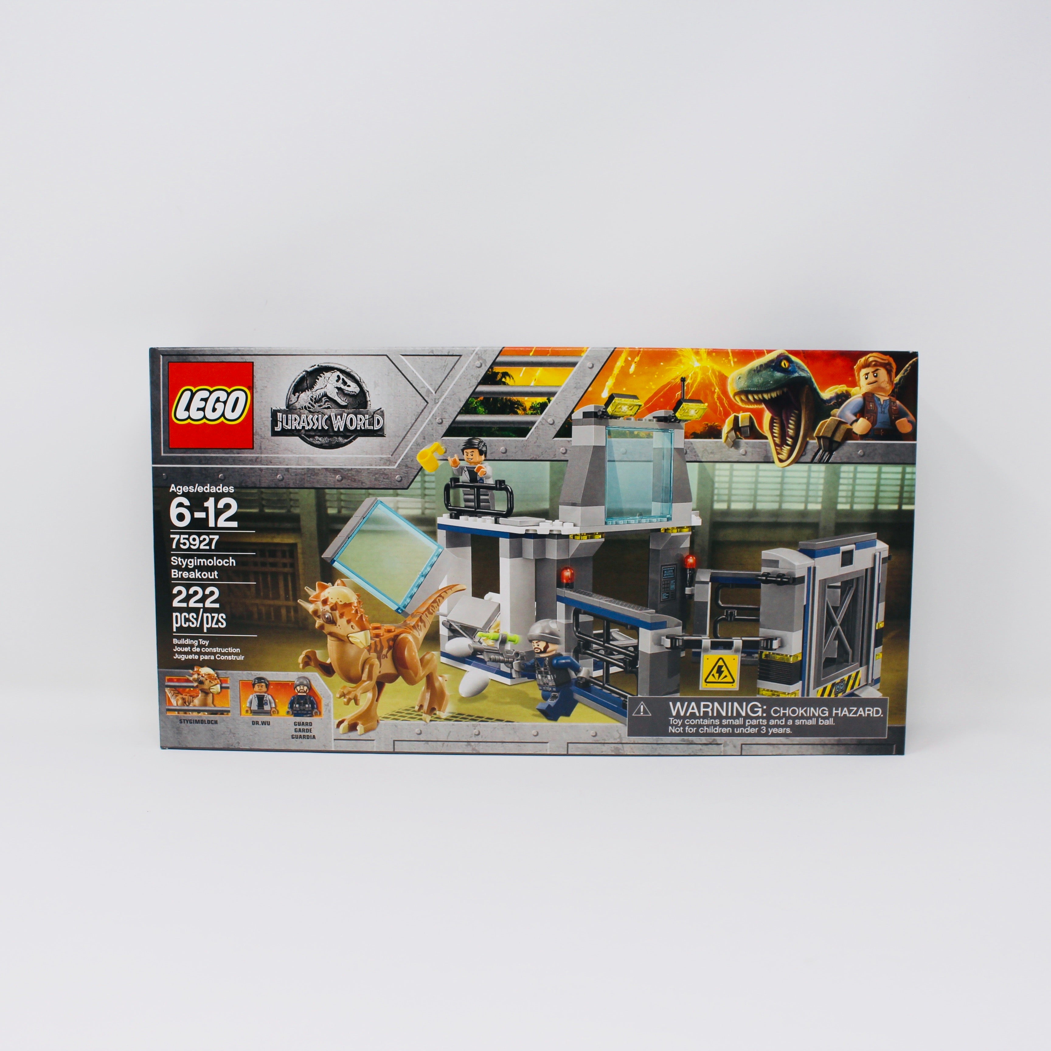 Retired Set 75927 Jurassic World Stygimoloch Breakout