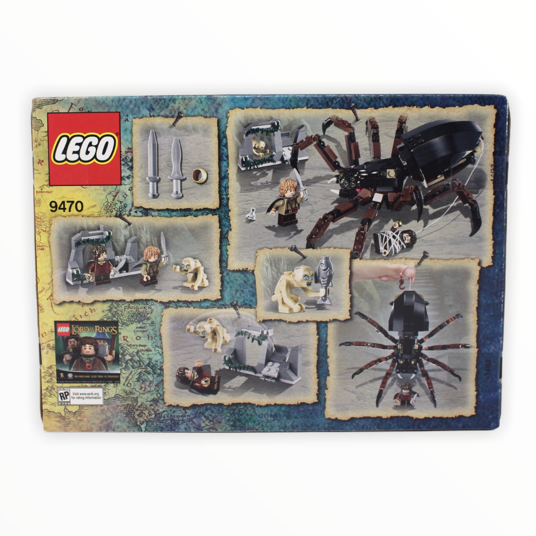Retired Set 9470 The Lord of the Rings Shelob Attacks