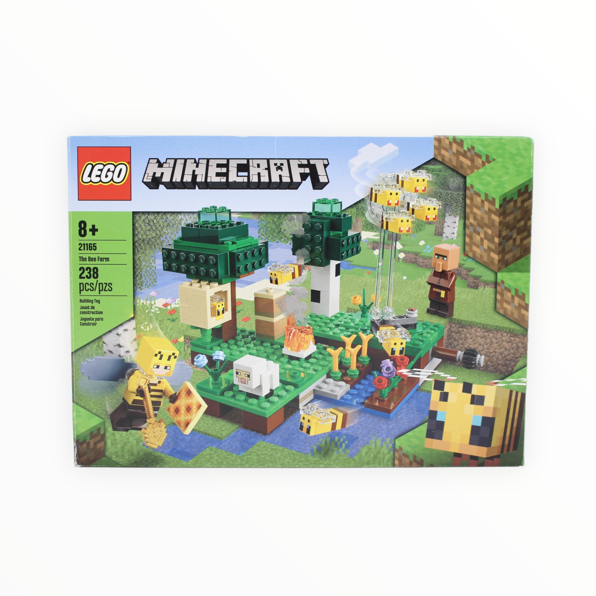 Certified Used Set 21165 Minecraft The Bee Farm