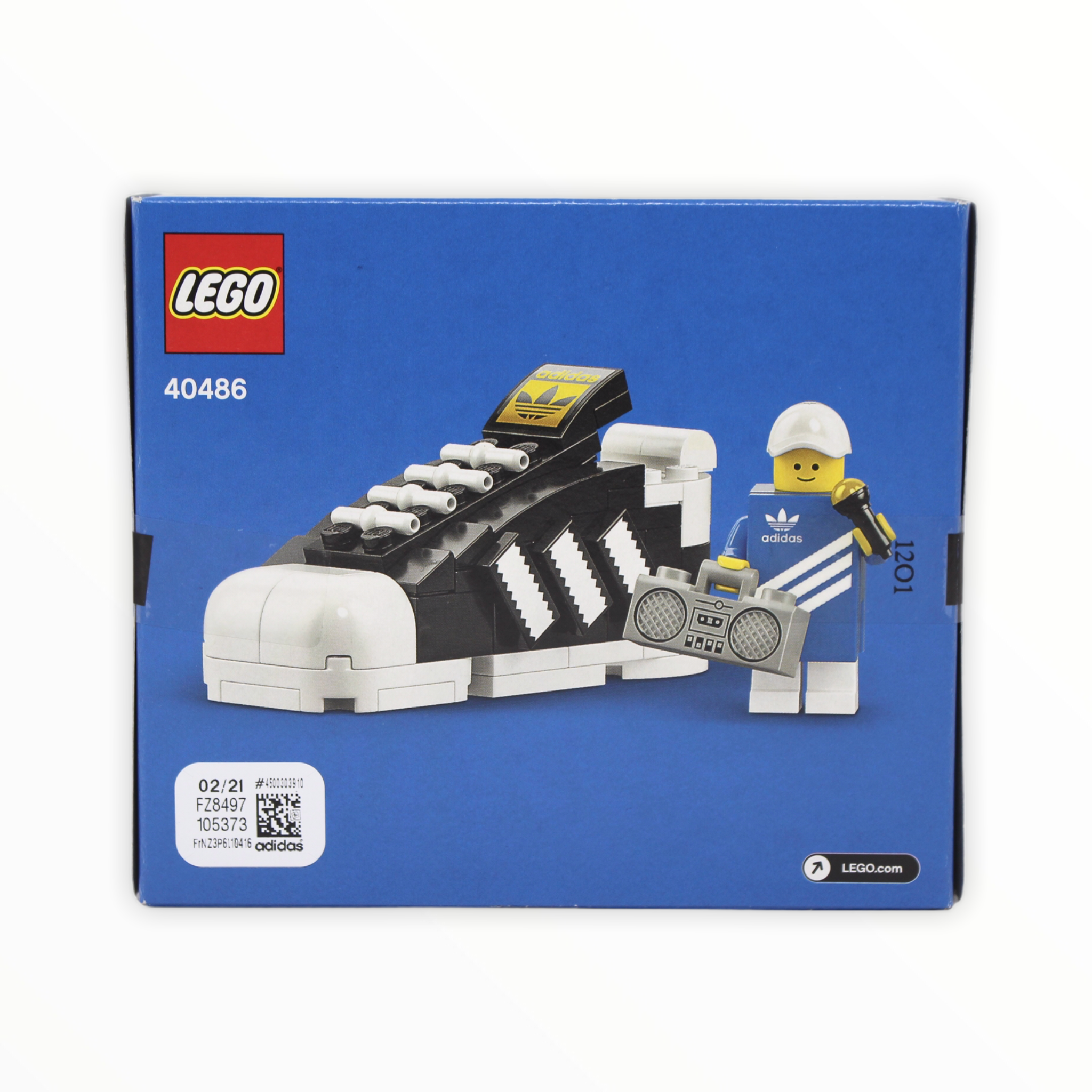Retired Set 40486 LEGO Mini Adidas Originals Superstar