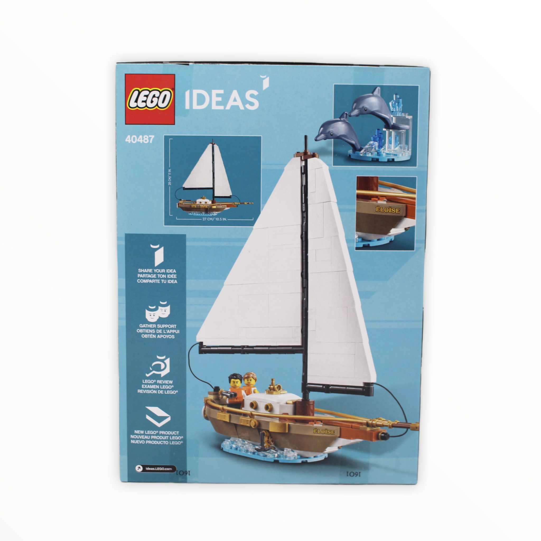 Retired Set 40487 LEGO Ideas Sailboat Adventure