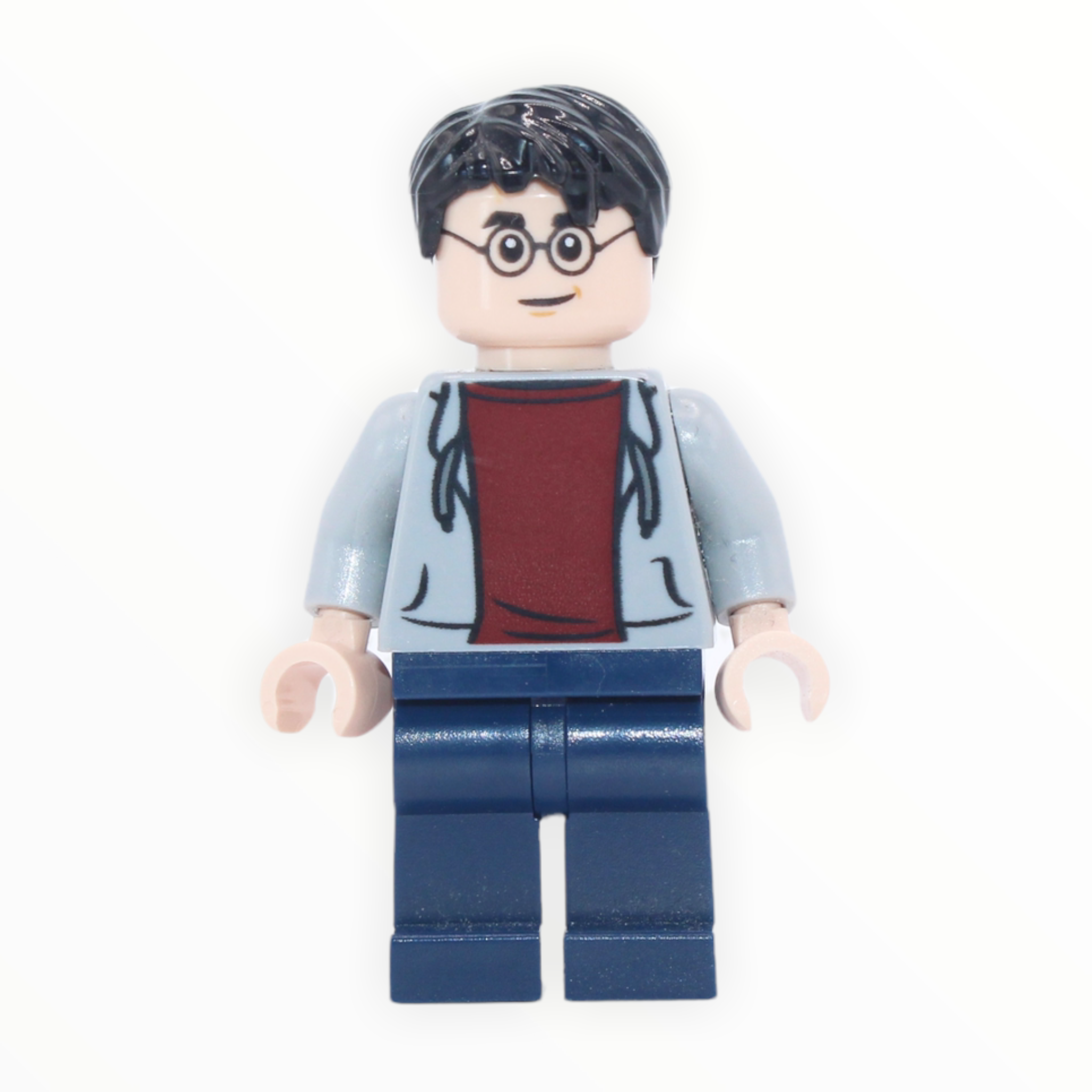 Harry Potter (light bluish gray hooded sweatshirt, 2020)