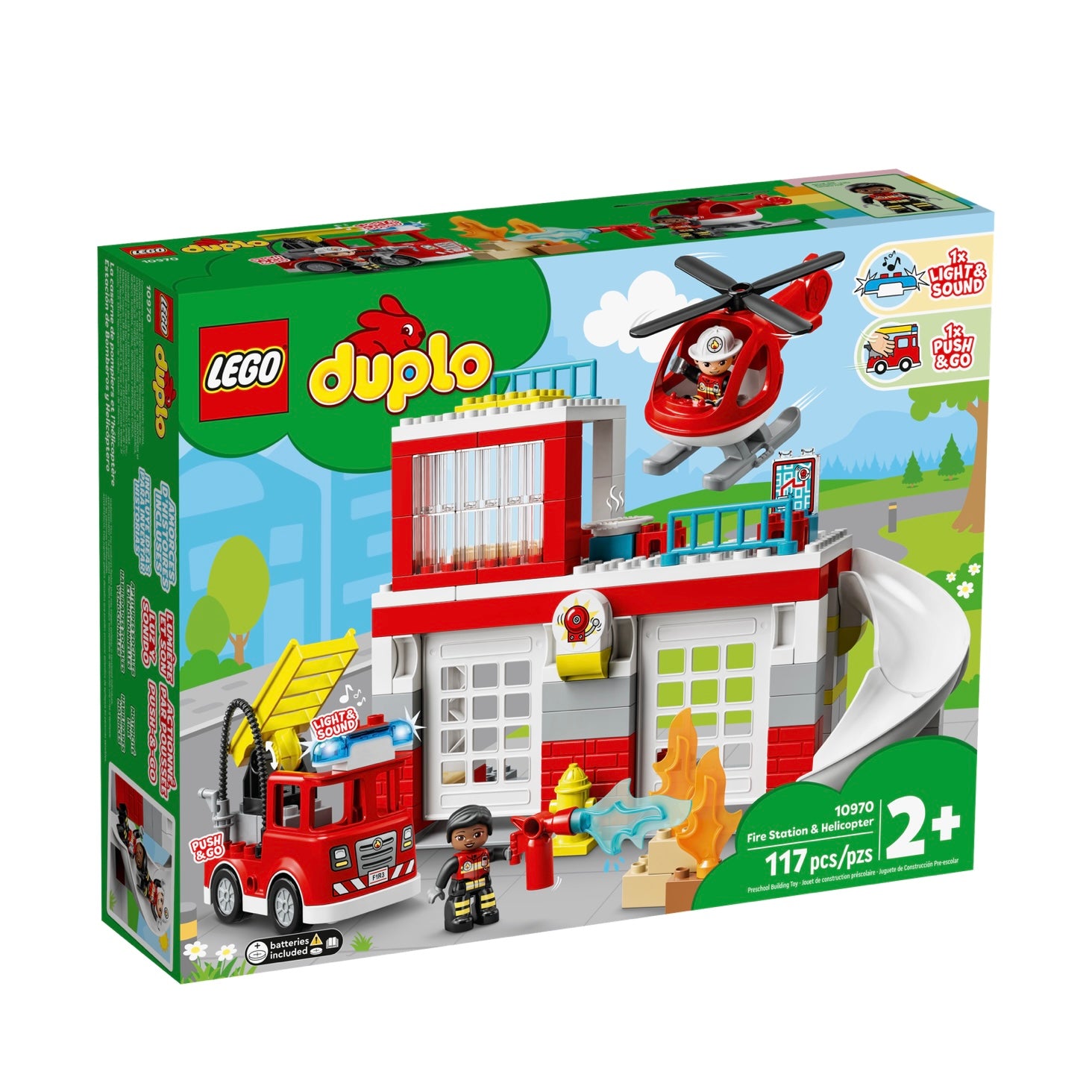 10970 DUPLO Fire Station & Helicopter