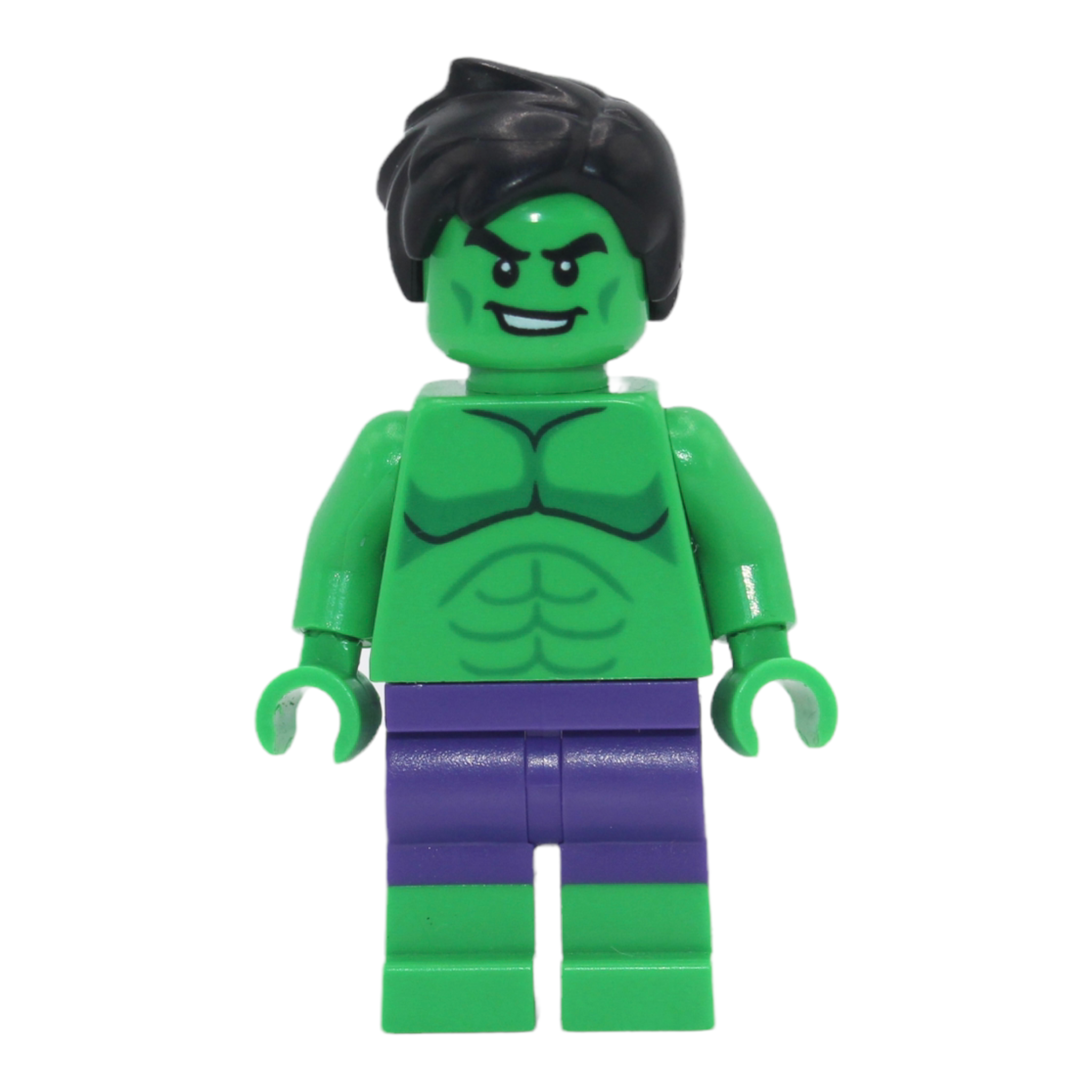The Hulk (2022, minifigure, smile / grin)