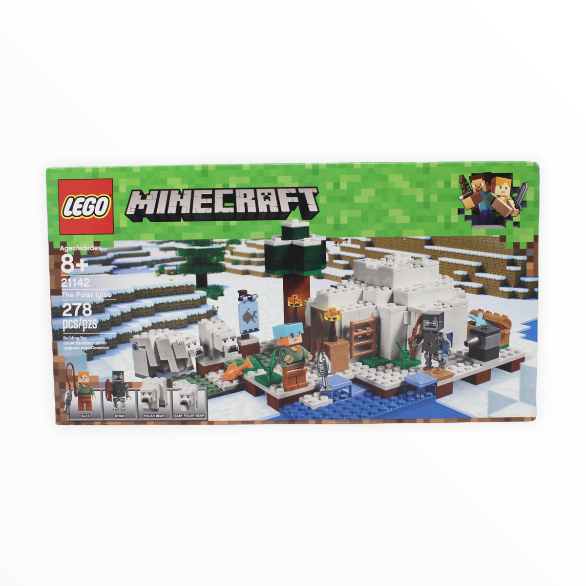 Retired Set 21142 Minecraft The Polar Igloo - Main Image