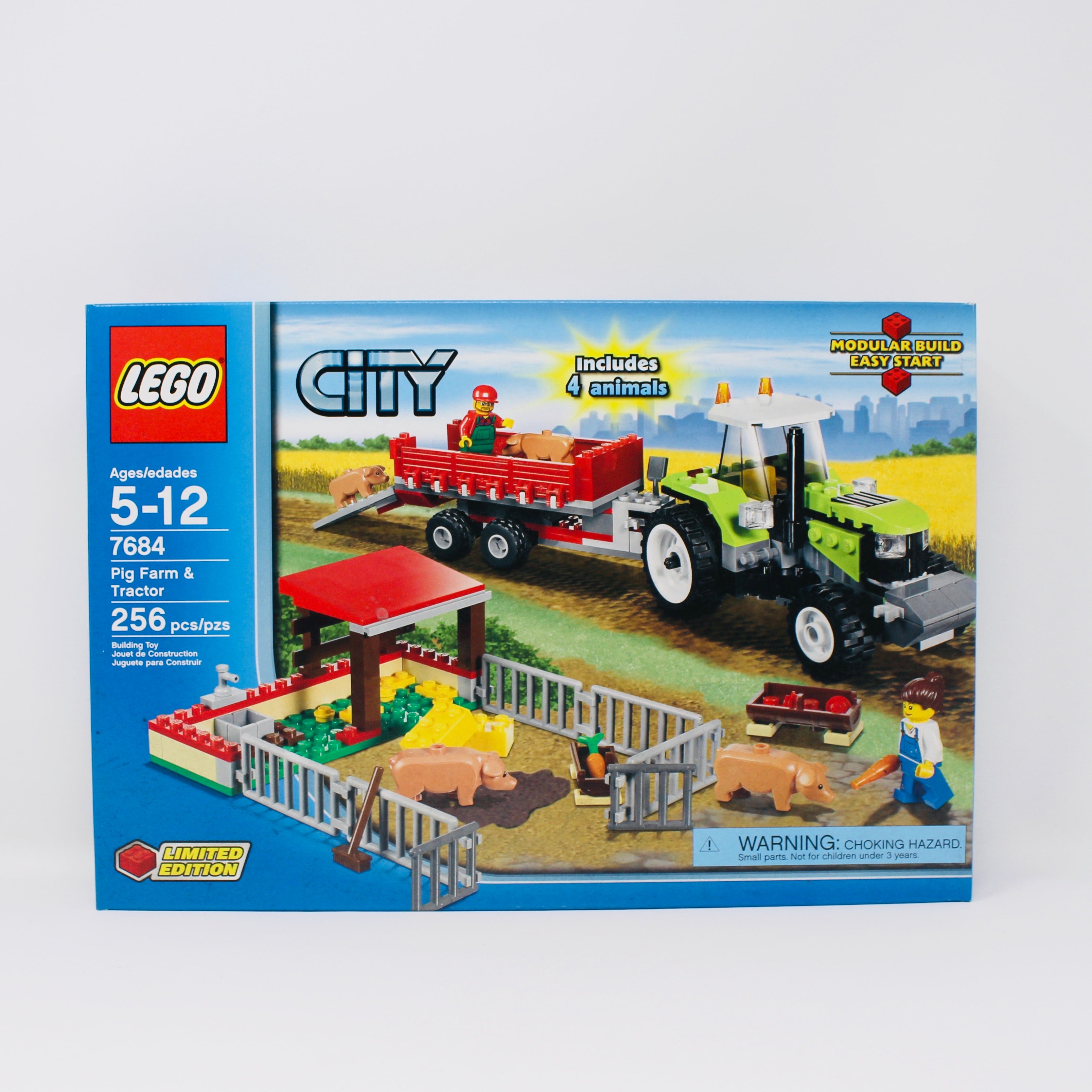Retired Set 7684 City Pig Farm & Tractor