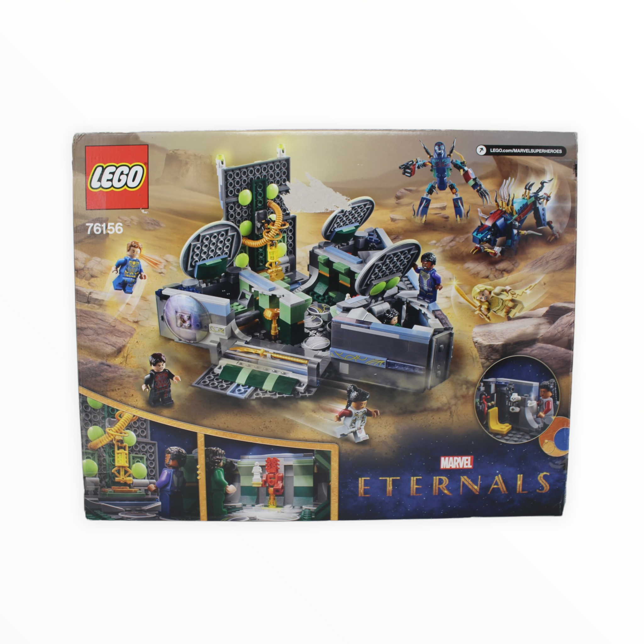 Certified Used Set 76156 Eternals Rise of the Domo