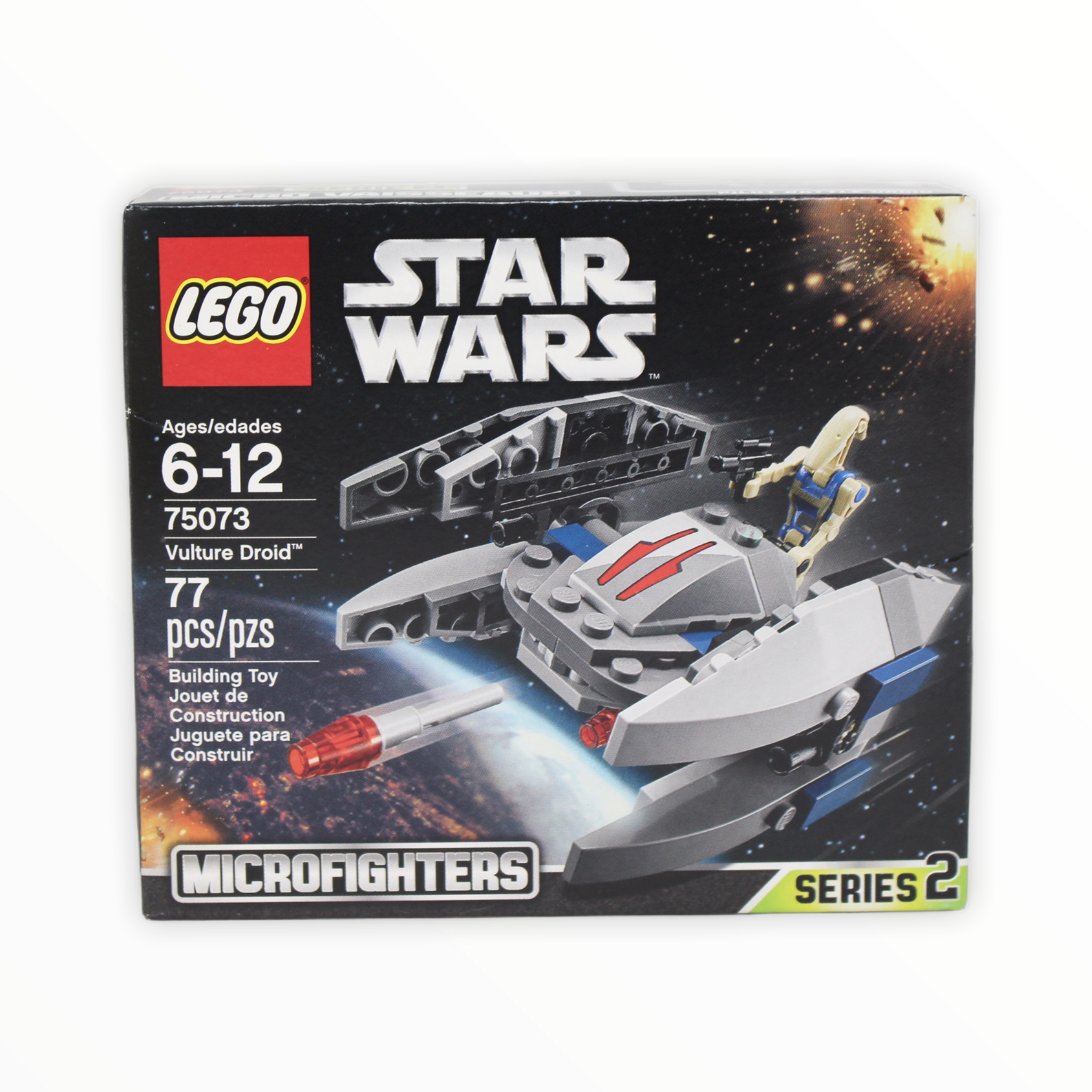 Retired Set 75073 Star Wars Vulture Droid Microfighter