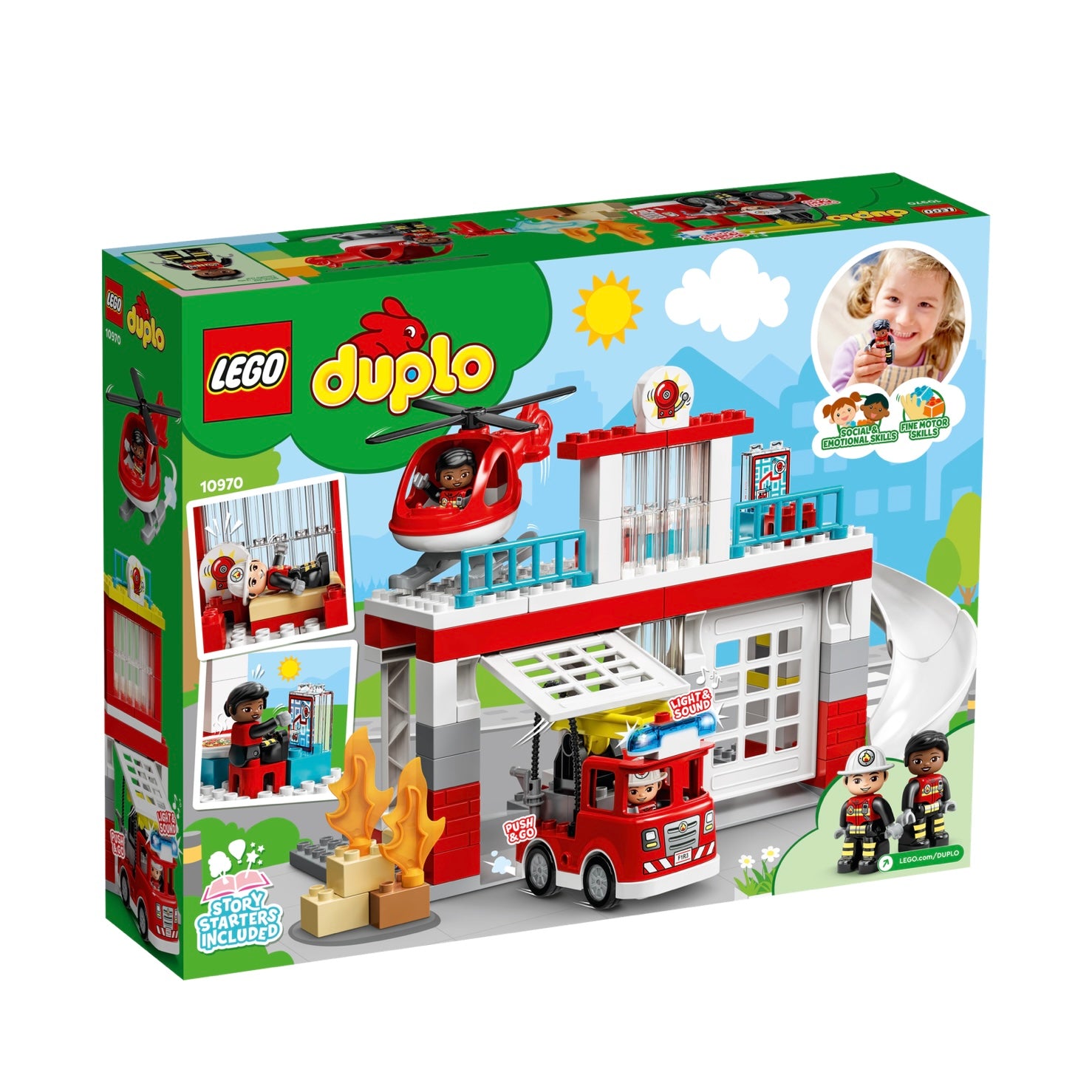 10970 DUPLO Fire Station & Helicopter