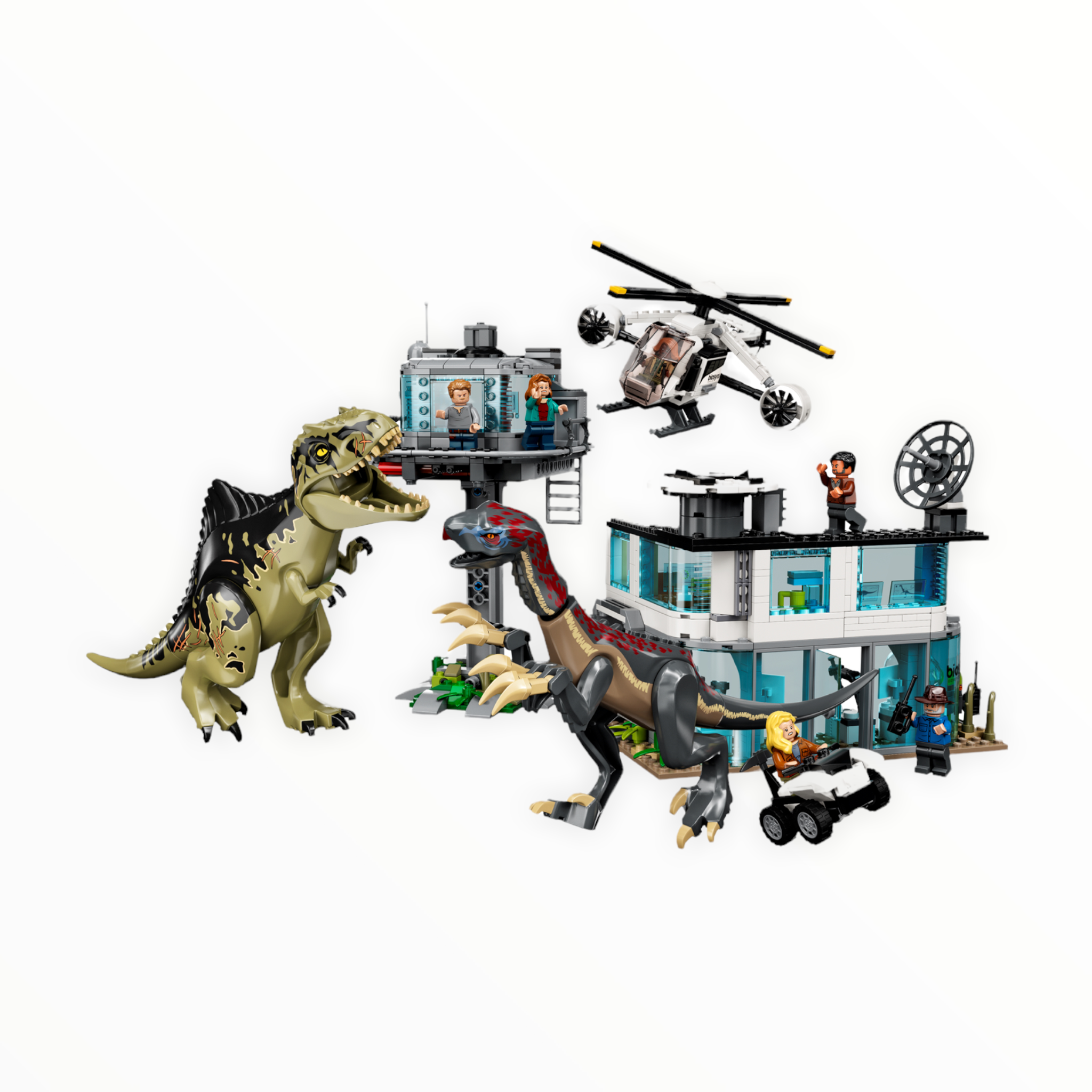 76949 Jurassic World Giganotosaurus & Therizinosaurus Attack