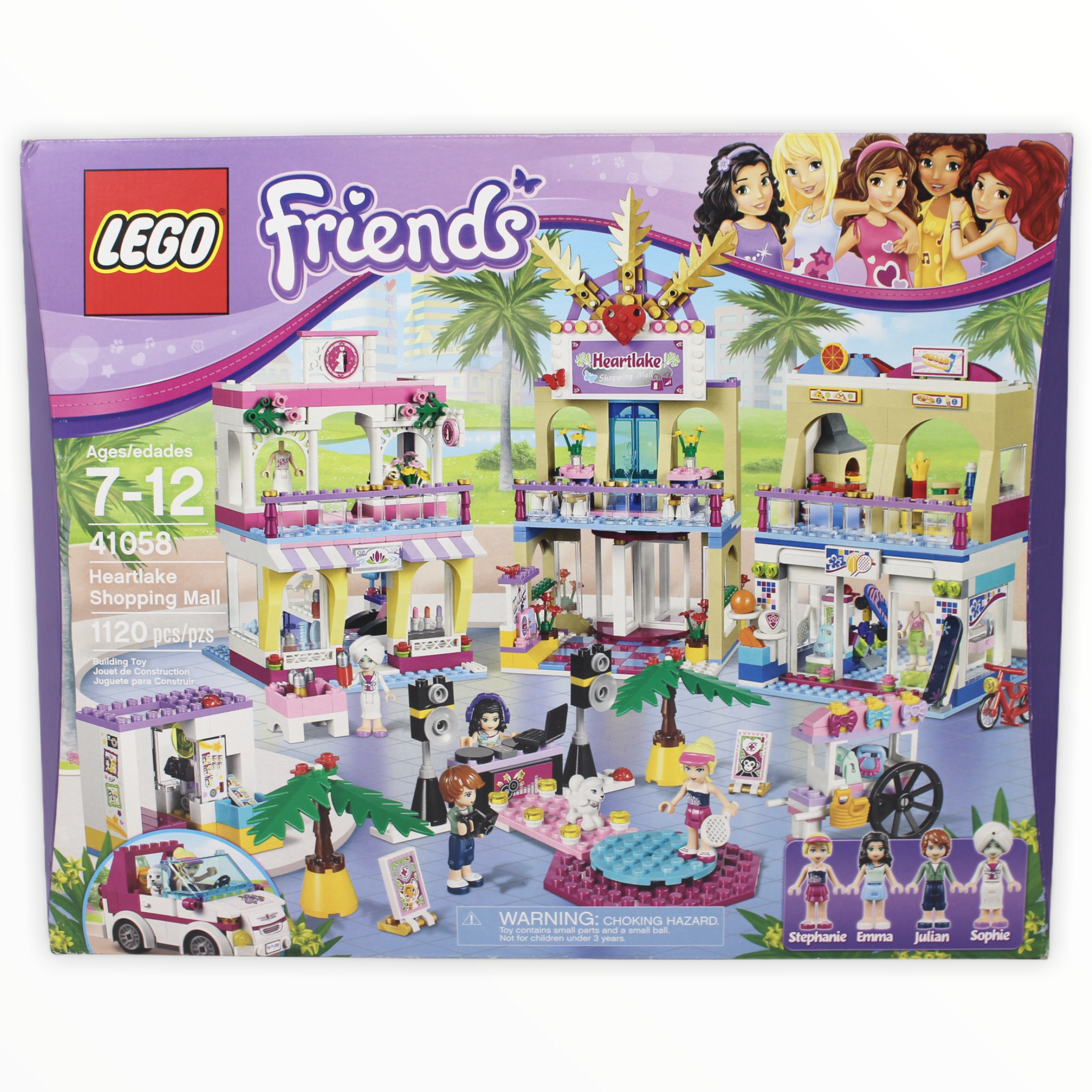 Certified Used Set 41058 Friends Heartlake Shopping Mall