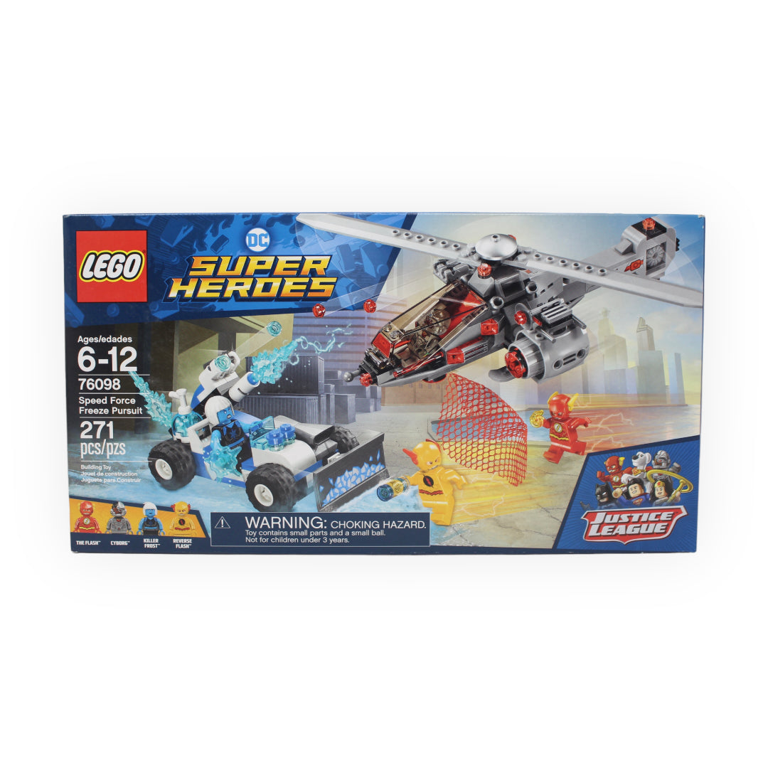 Retired Set 76098 DC Super Heroes Speed Force Freeze Pursuit
