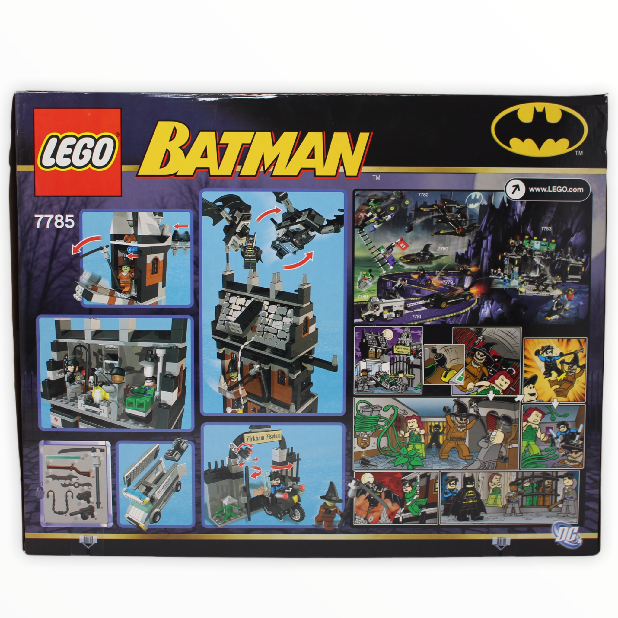 Retired Set 7785 Batman Arkham Asylum (2006)