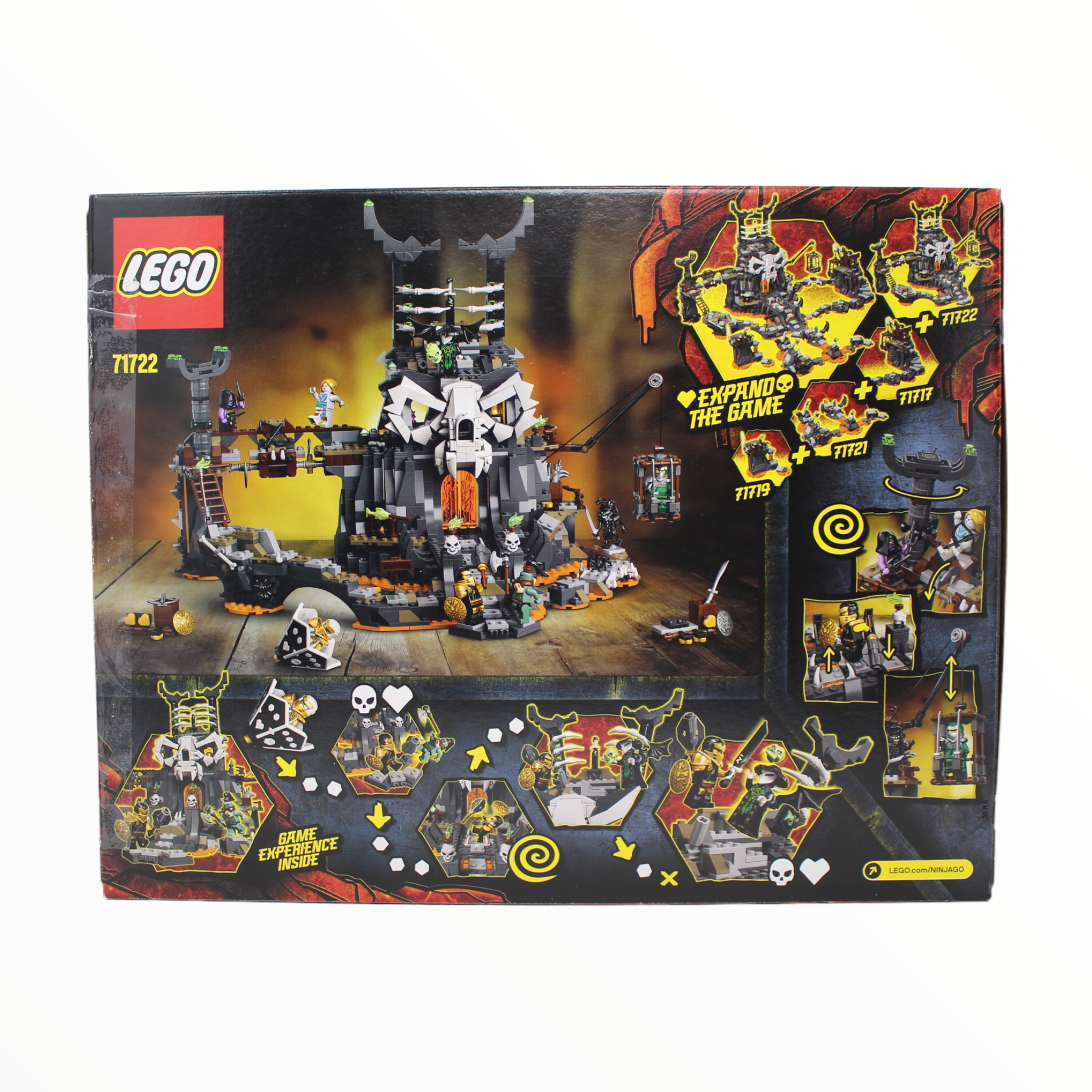 Certified Used Set 71722 Ninjago Skull Sorcerer s Dungeons