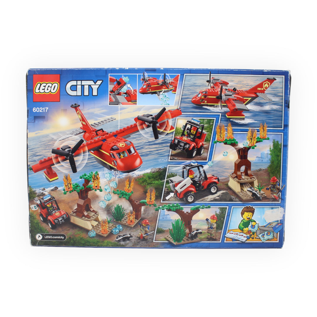 Certified Used Set 60217 City Fire Plane (open box, sealed bags)