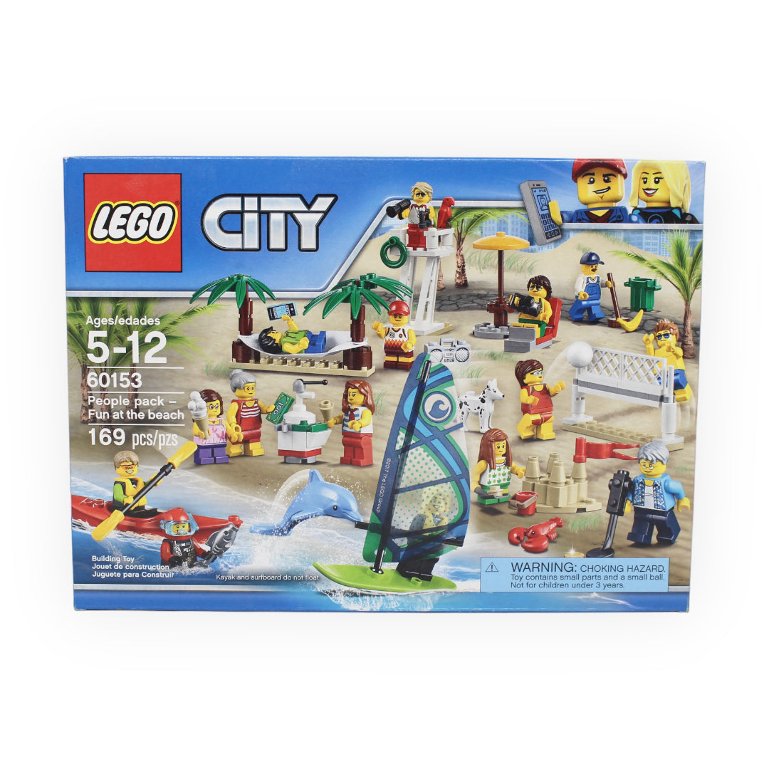 Retired Set 60153 City People pack - Fun at the beach