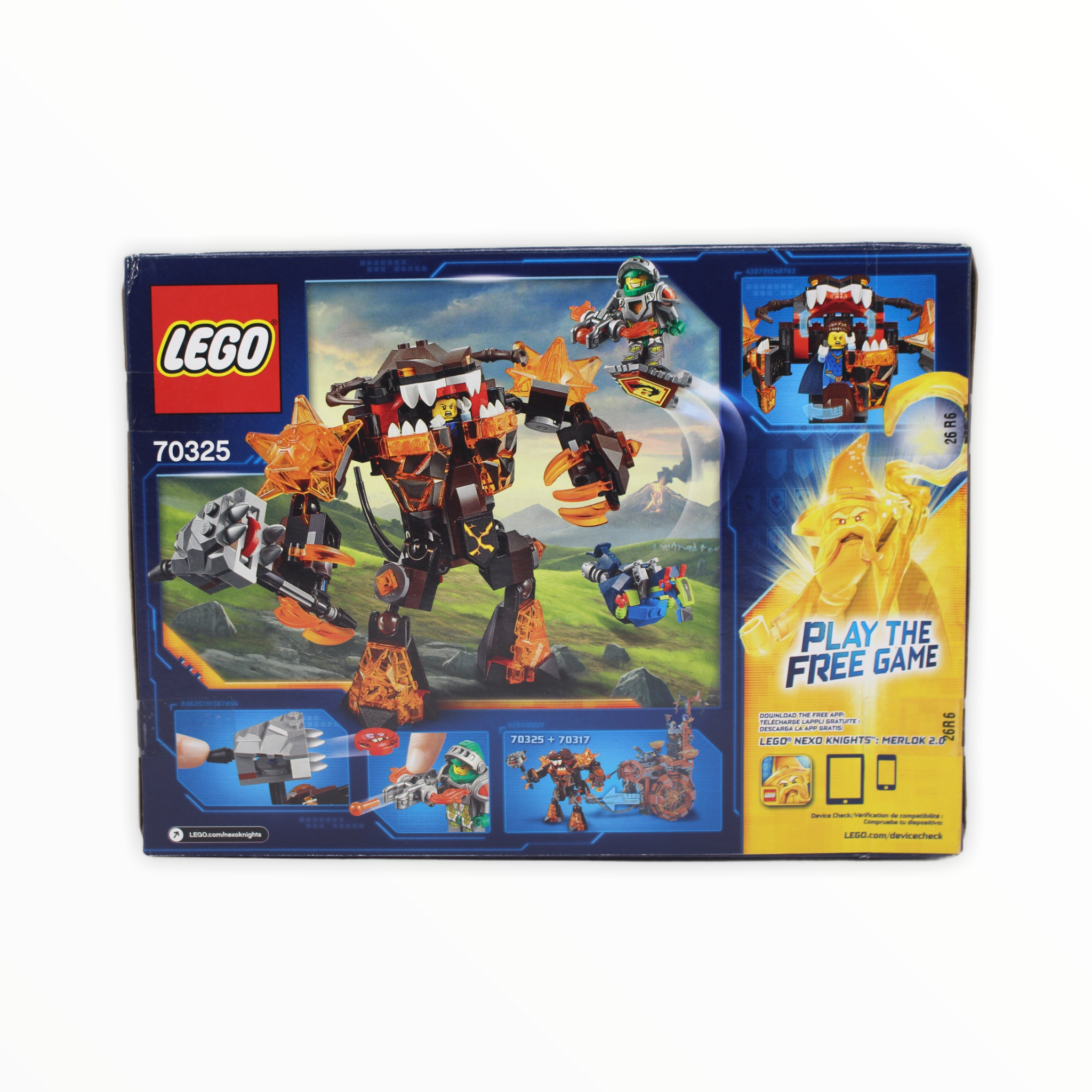 Retired Set 70325 Nexo Knights Infernox captures the Queen