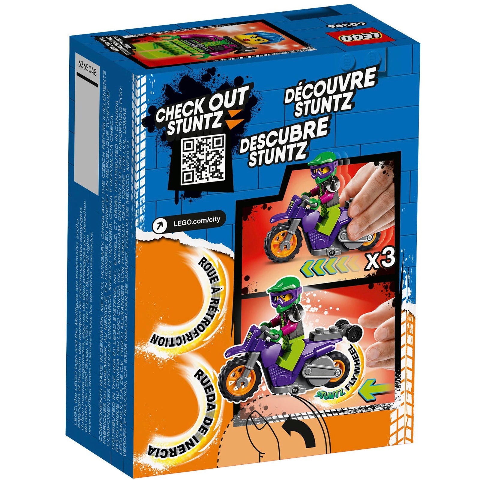 60296 City Wheelie Stunt Bike