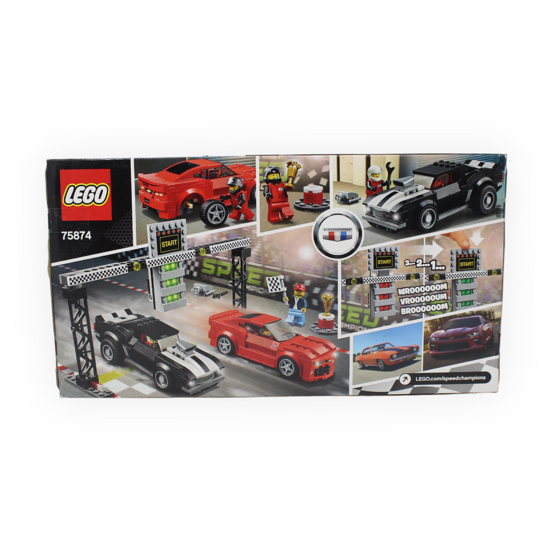 Retired Set 75874 Speed Champions Chevrolet Camaro Drag Race