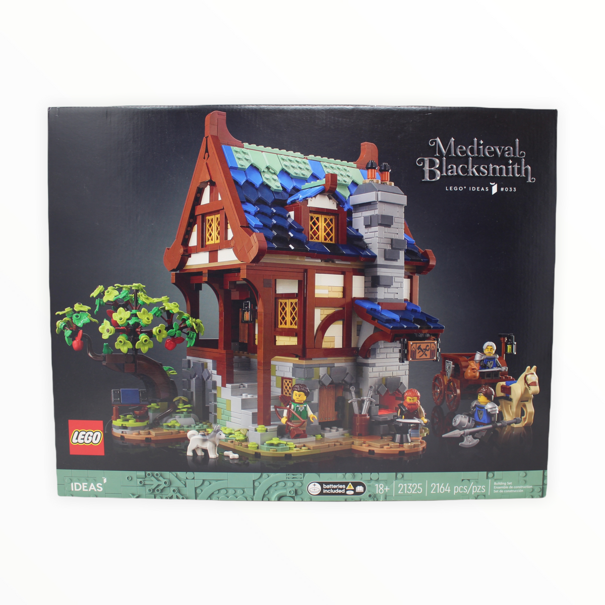 Certified Used Set 21325 LEGO Ideas Medieval Blacksmith