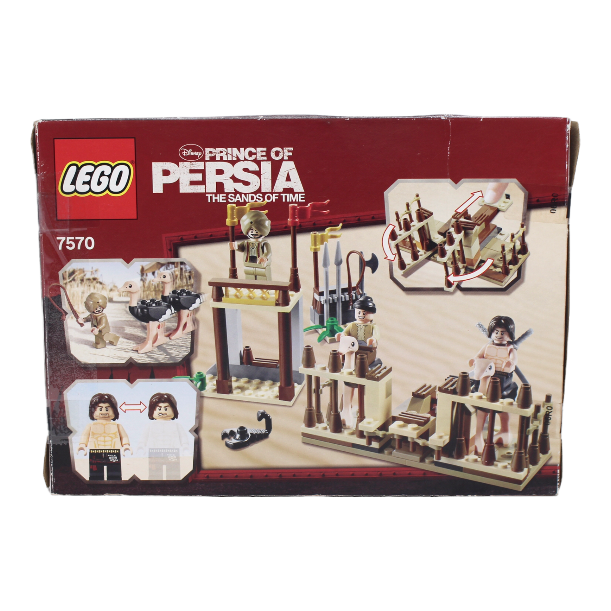 Certified Used Set 7570 Prince of Persia The Ostrich Race