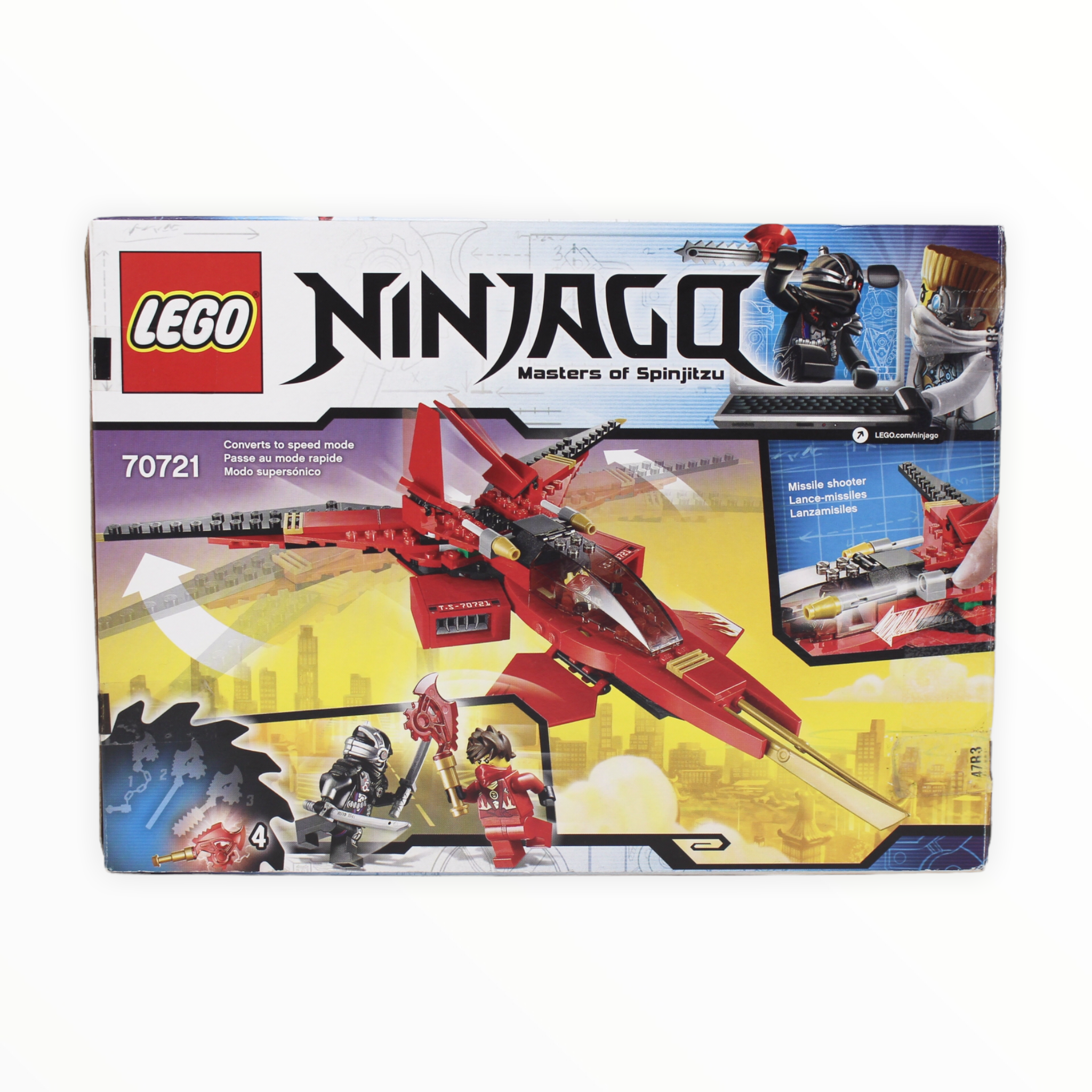 Certified Used Set 70721 Ninjago Kai Fighter