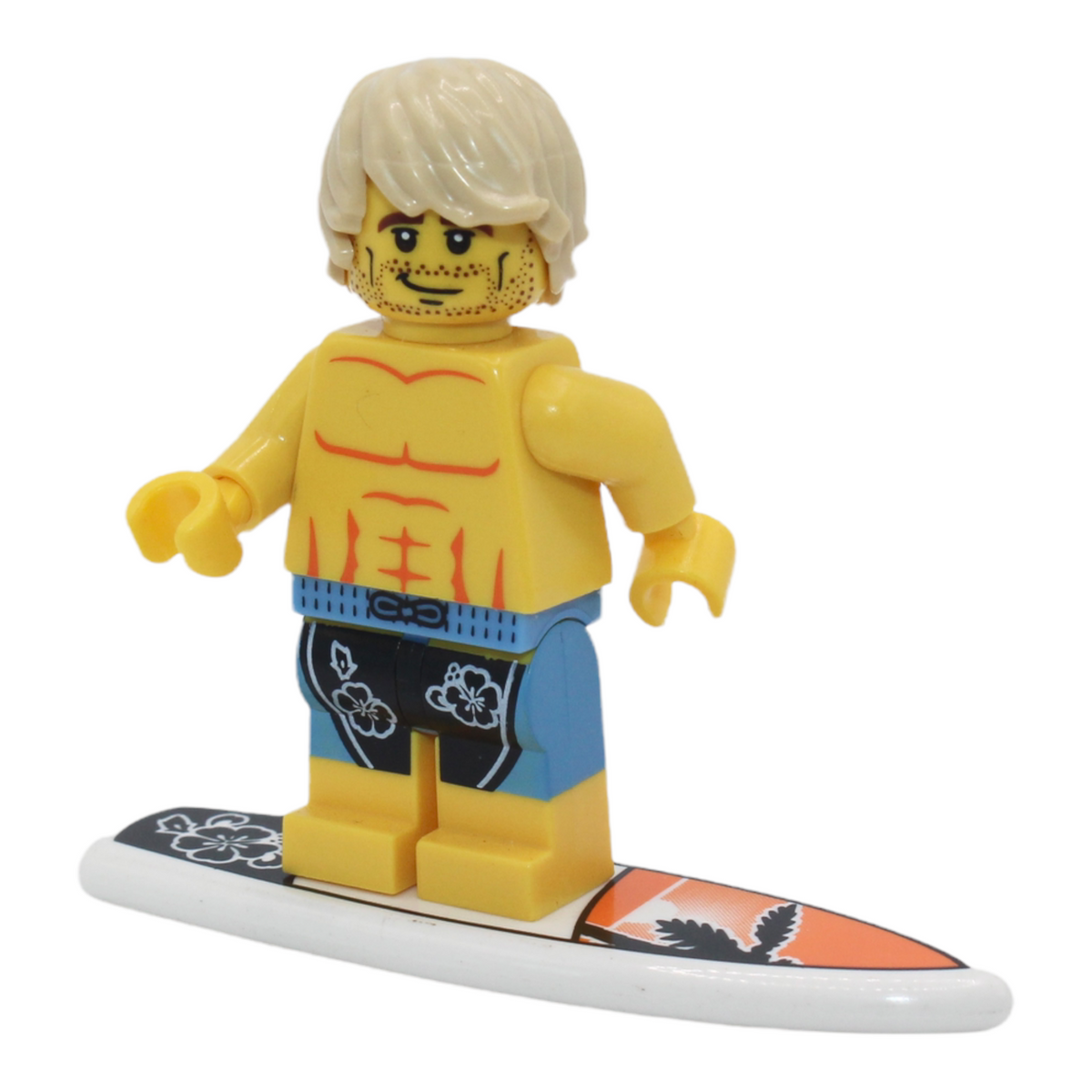 Lego outlet surfer minifigure
