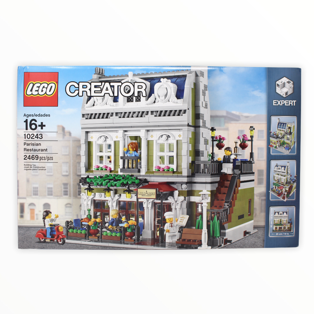 Retired Set 10243 Creator Parisian Restaurant