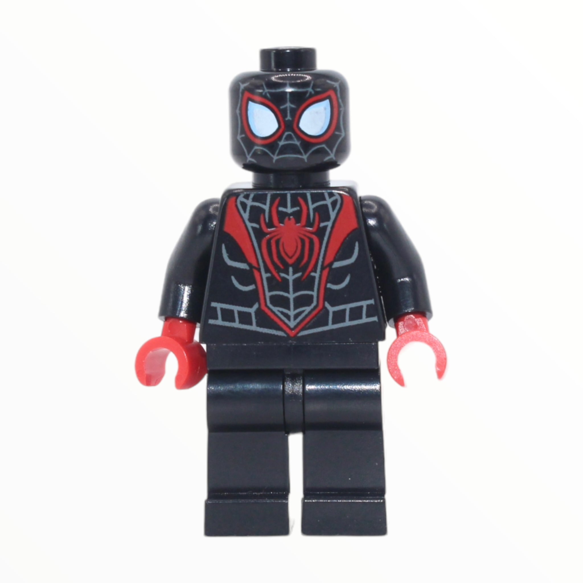Spider-Man Miles Morales (dark bluish gray webbing, 2023)