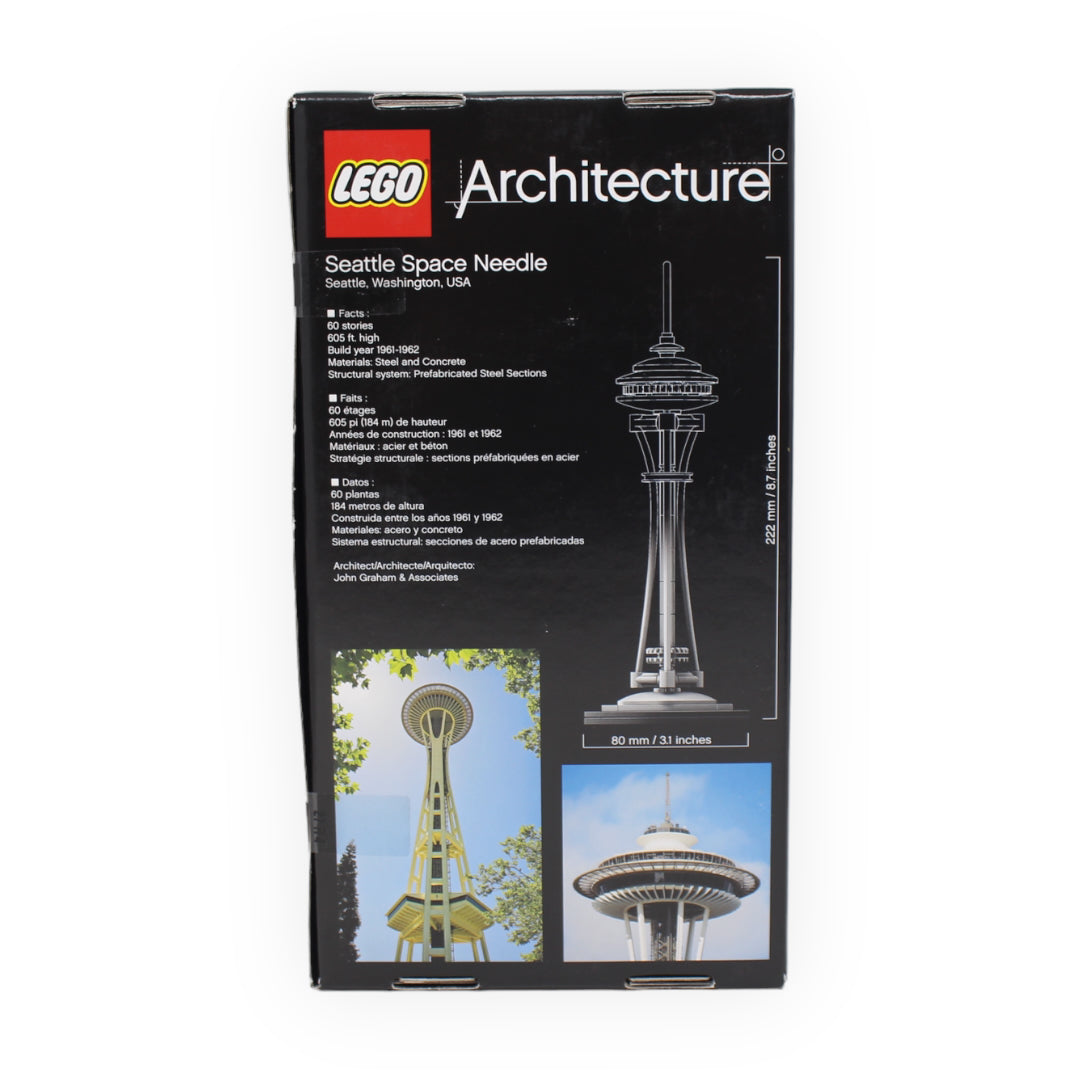 Retired Set 21003 Architecture Seattle Space Needle