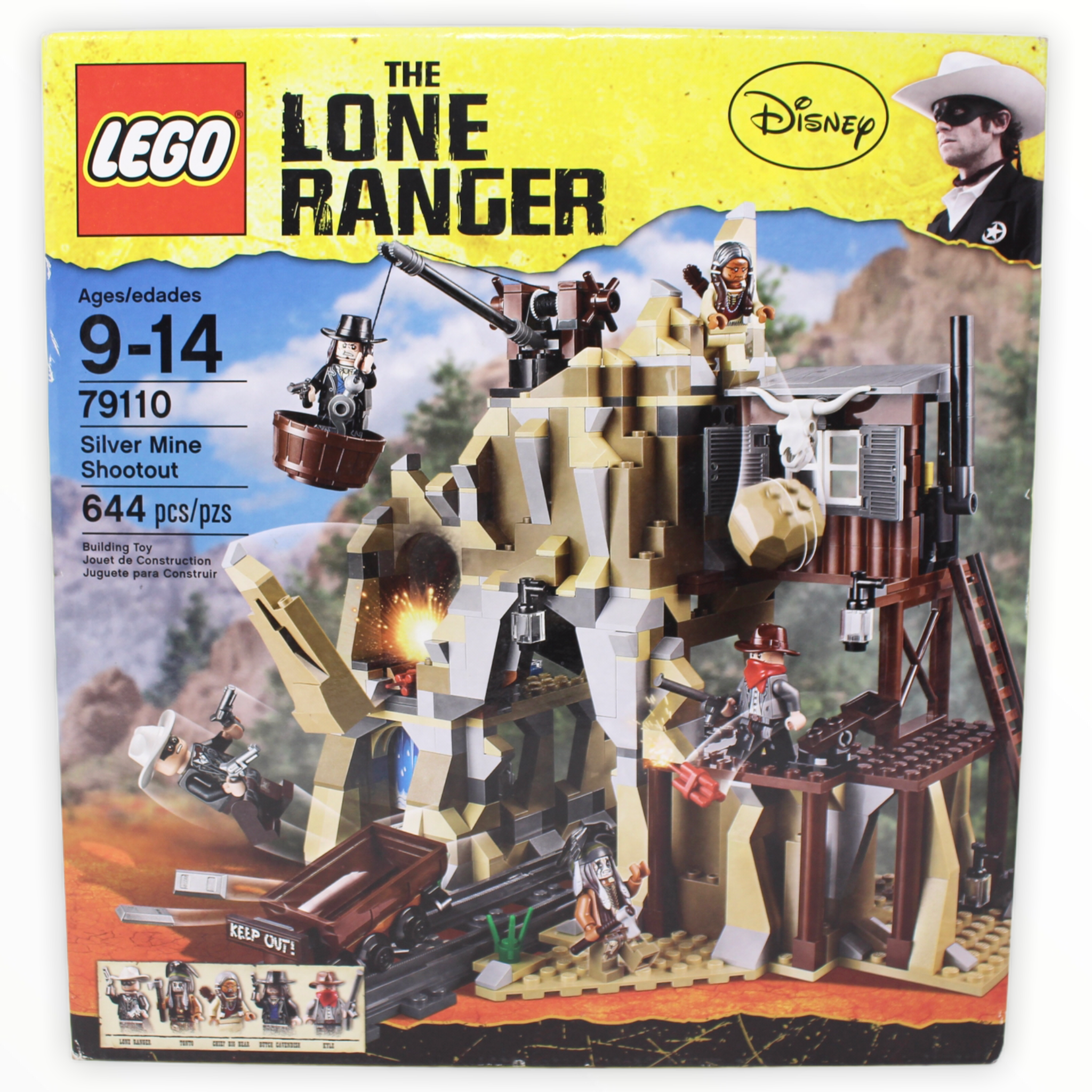 Retired Set 79110 Lone Ranger Silver Mine Shootout