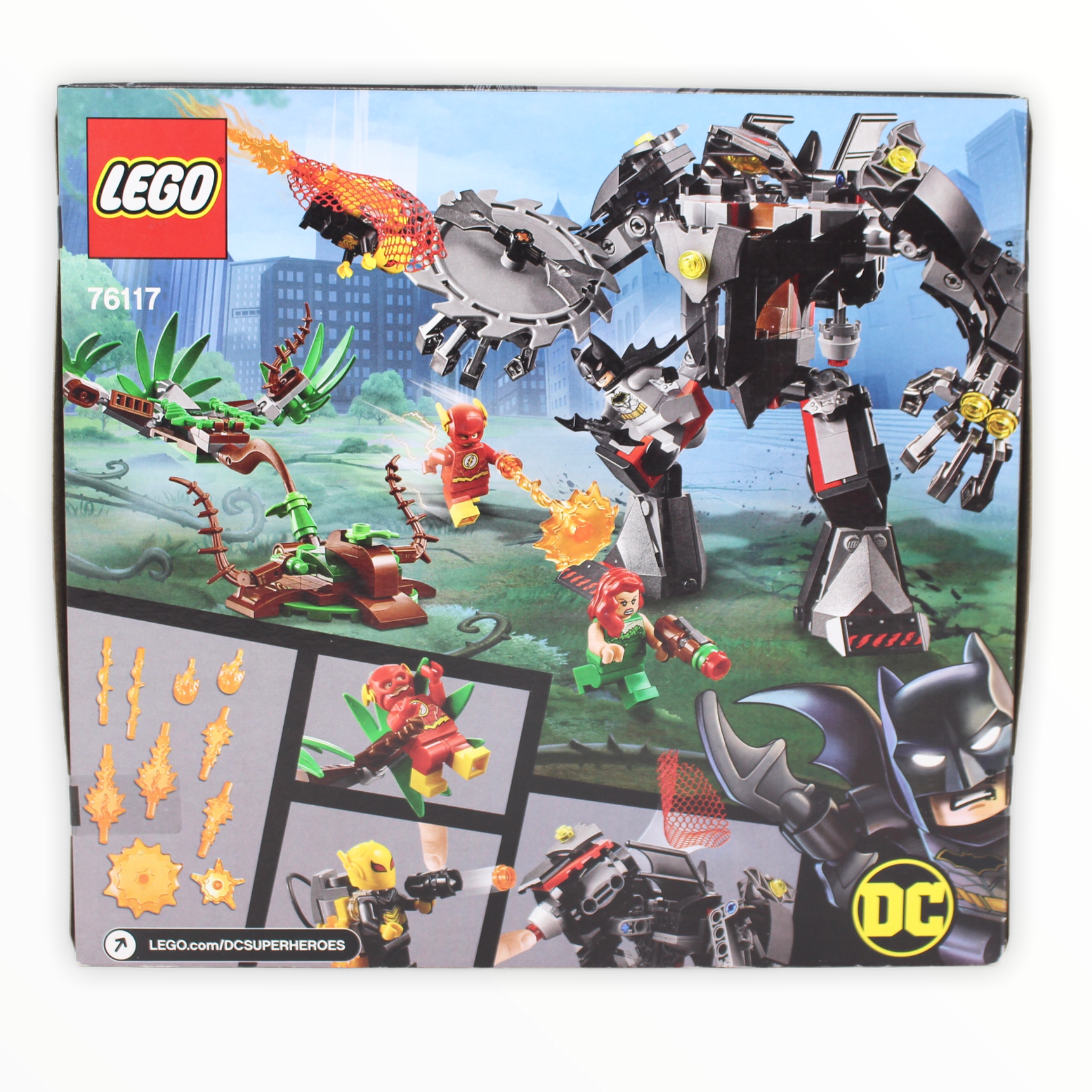 Retired Set 76117 Batman Mech vs. Poison Ivy Mech