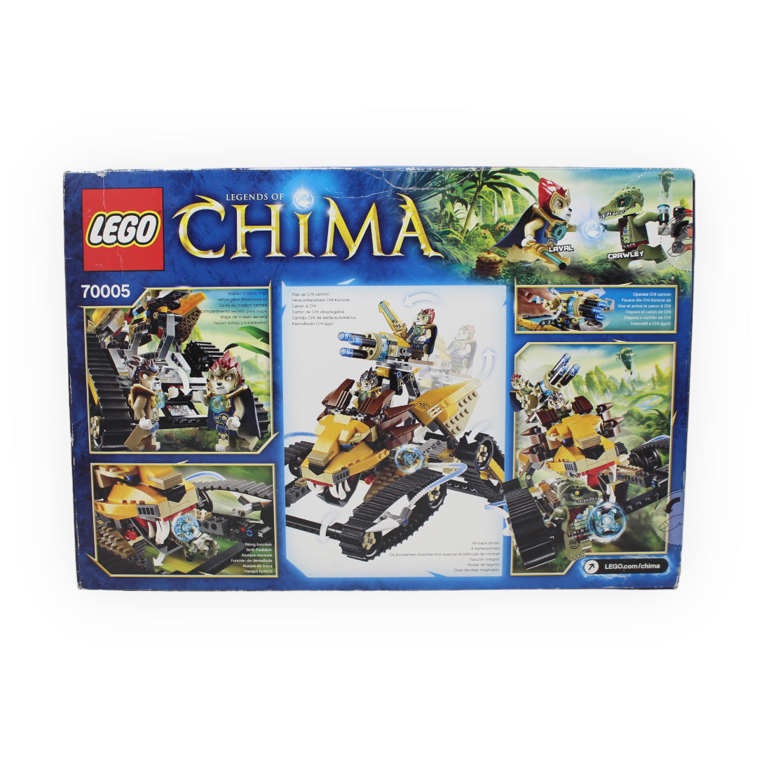 Retired Set 70005 Chima Laval’s Royal Fighter (damaged box)